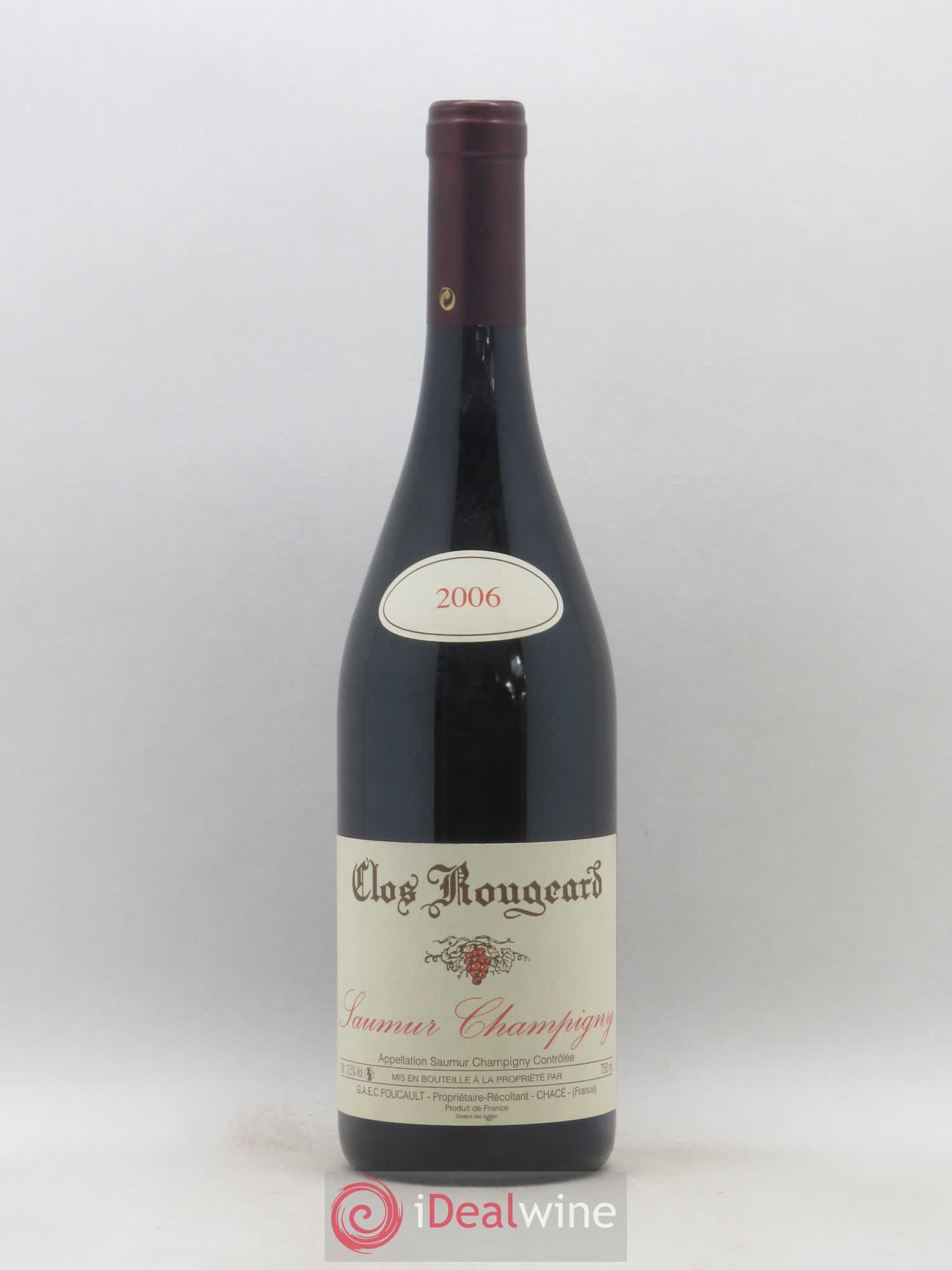 Saumur-Champigny Clos Rougeard 2006 - Lot de 1 bouteille - 0