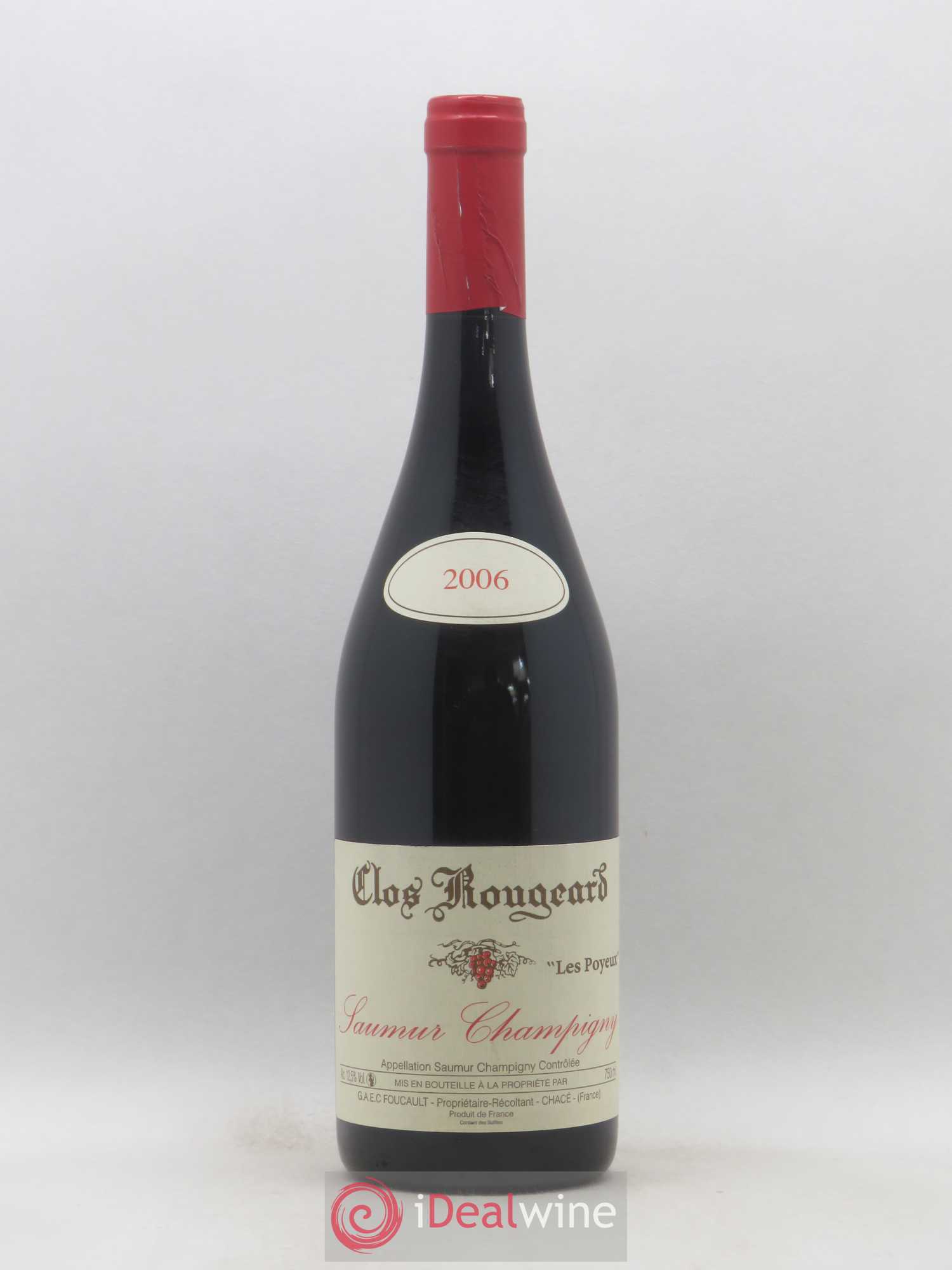 Saumur-Champigny Les Poyeux Clos Rougeard 2006 - Lot de 1 bouteille - 0