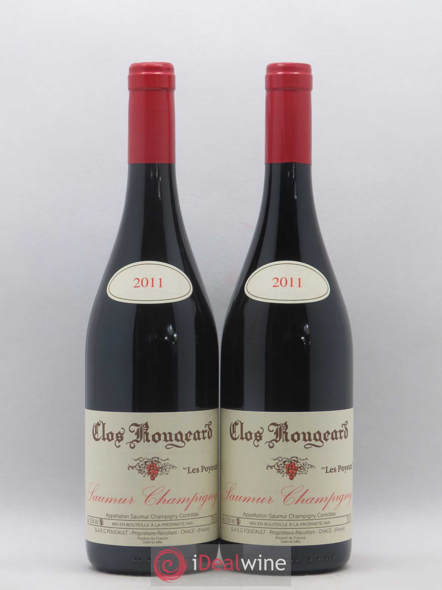 Saumur-Champigny Les Poyeux Clos Rougeard 2011 - Lot de 2 bouteilles - 0