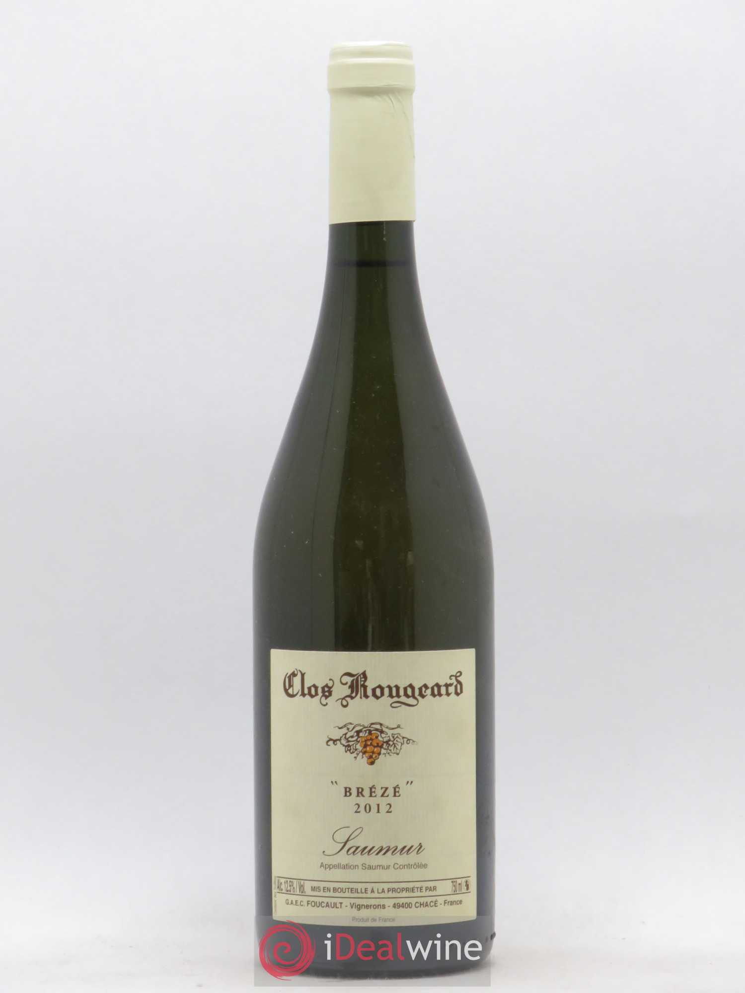 Saumur Brézé Clos Rougeard 2012 - Posten von 1 Flasche - 0