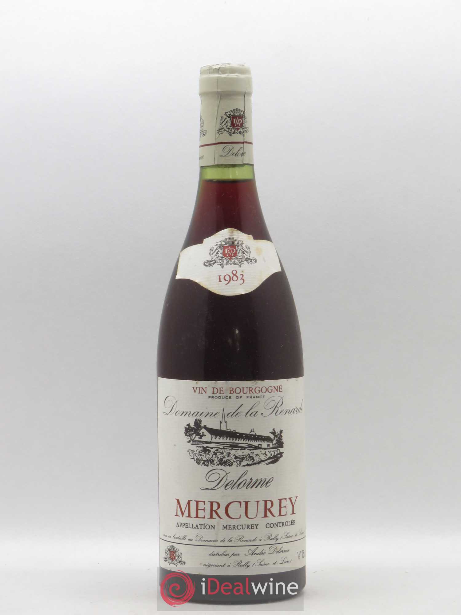 Mercurey Delorme Domaine De La Renarde 1983 - Posten von 1 Flasche - 0