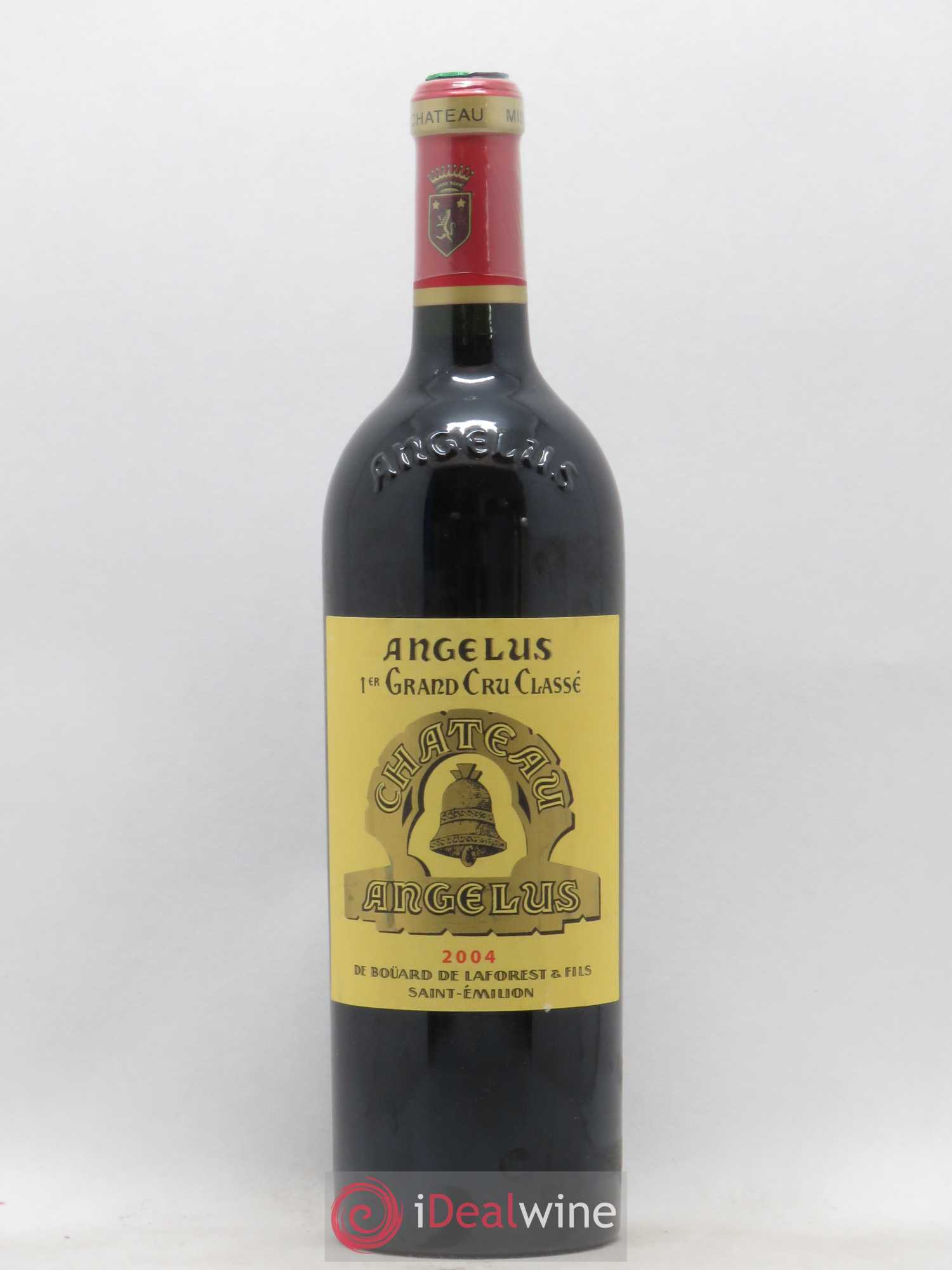 Château Angélus 1er Grand Cru Classé A 2004 - Lot de 1 bouteille - 0
