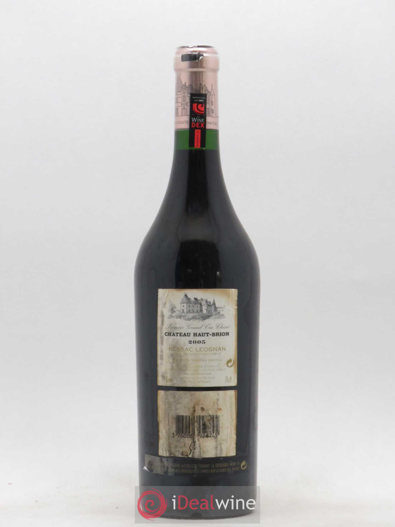 Château Haut Brion 1er Grand Cru Classé 2005 - Lot de 1 bouteille - 1