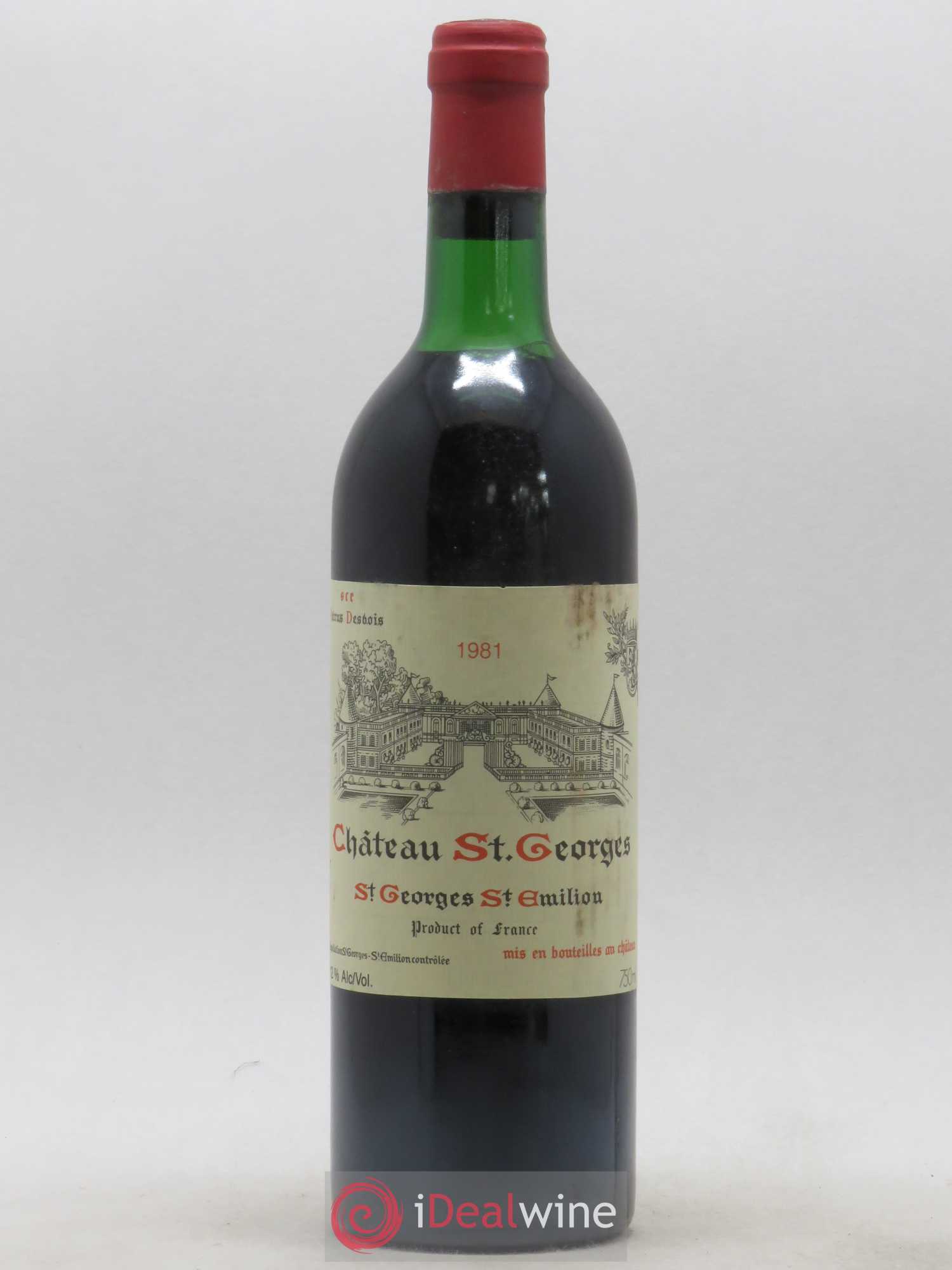 Château Saint-Georges 1981 - Lot de 1 bouteille - 0
