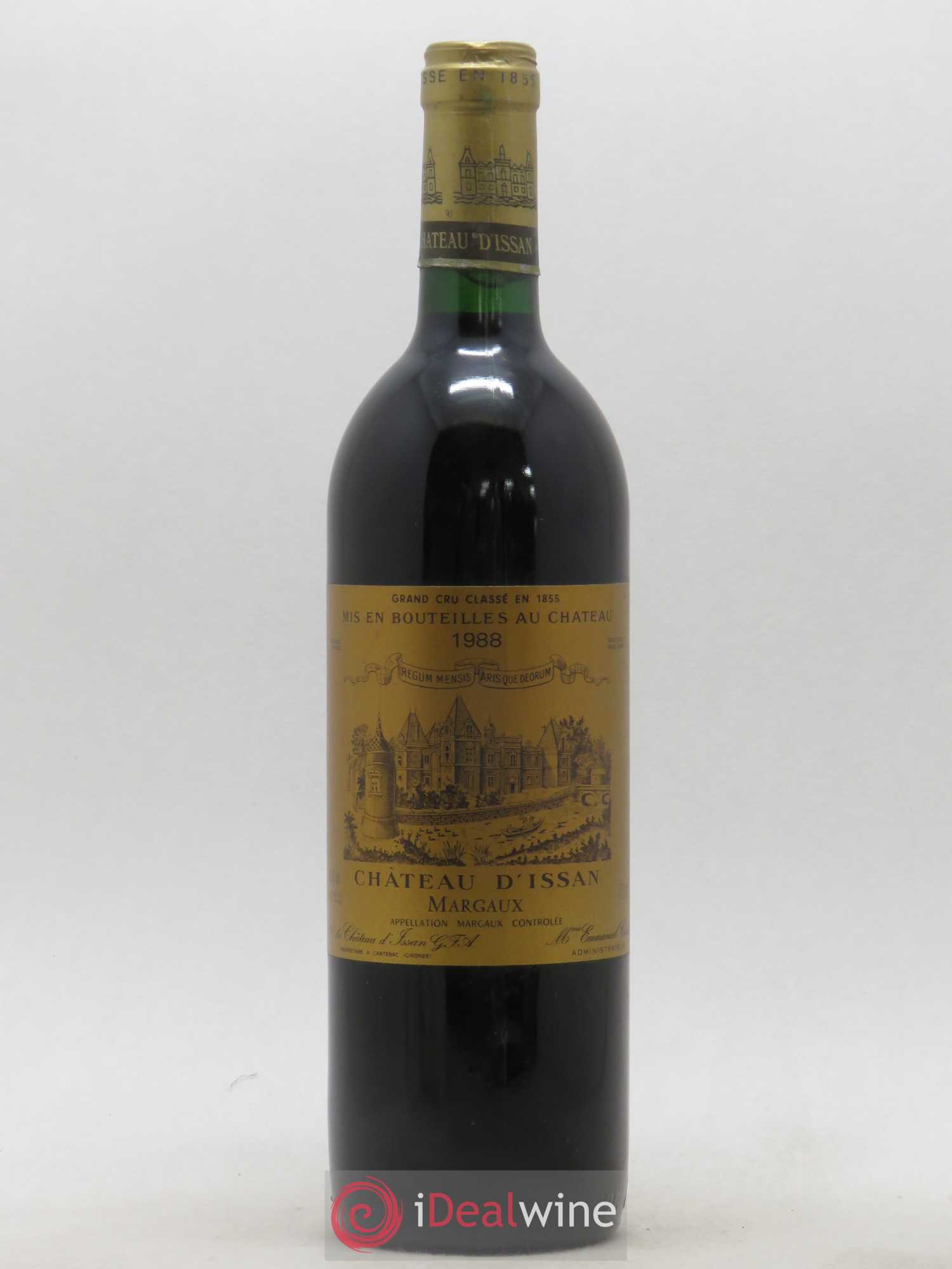 Château d'Issan 3ème Grand Cru Classé 1988 - Lot de 1 bouteille - 0