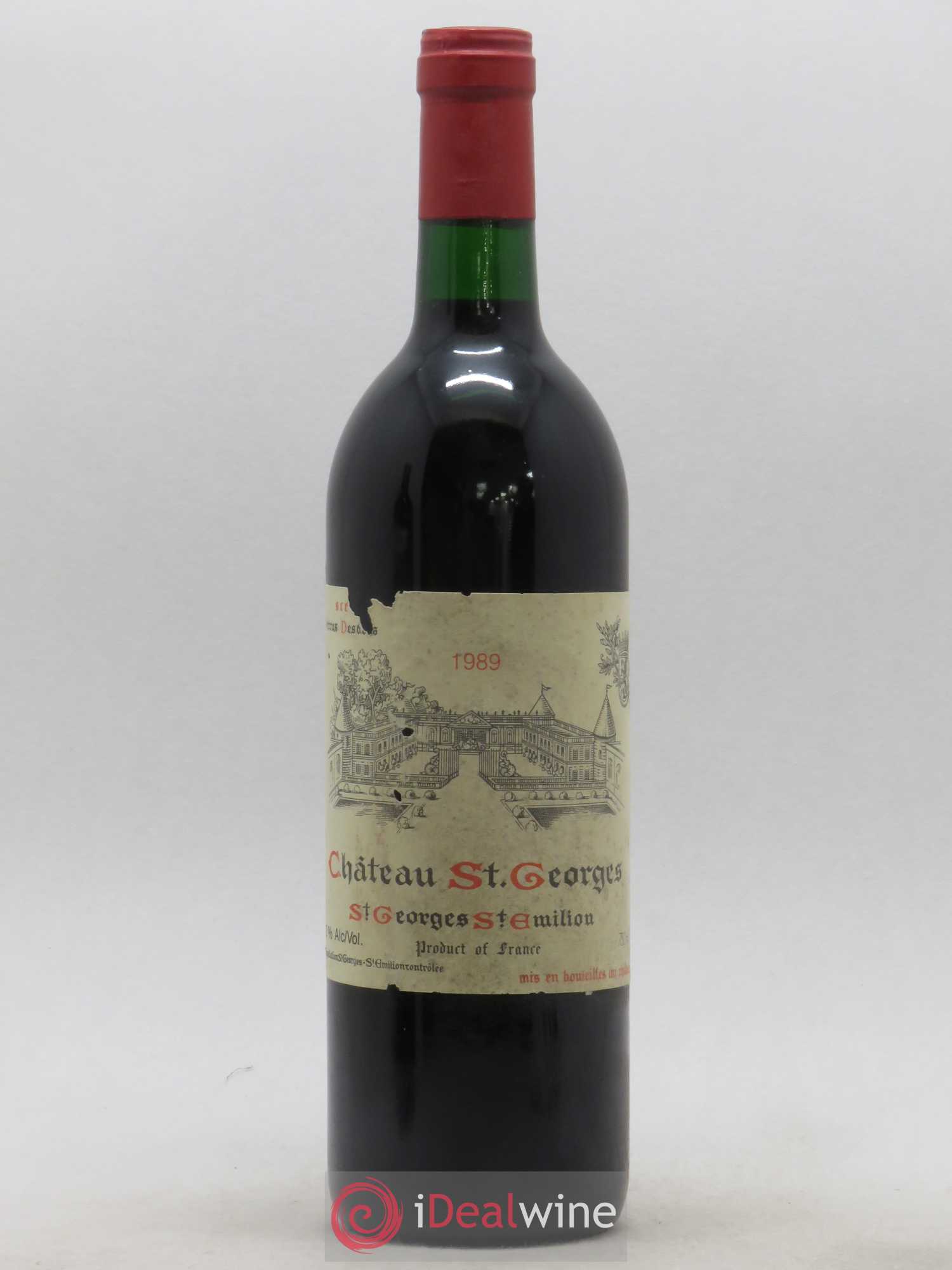 Château Saint-Georges 1989 - Lot de 1 bouteille - 0