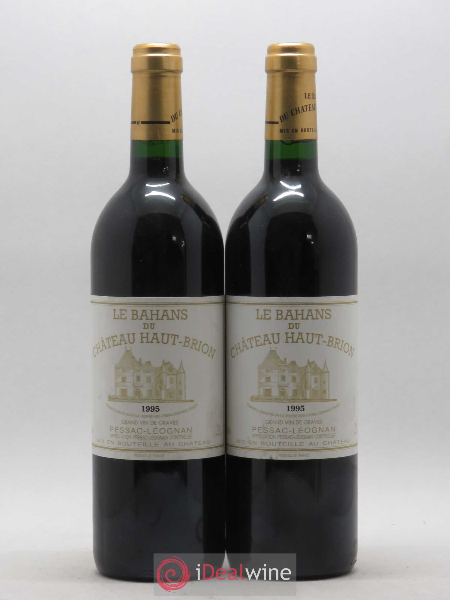 Clarence (Bahans) de Haut-Brion Second Vin 1995 - Lot de 2 bouteilles - 0