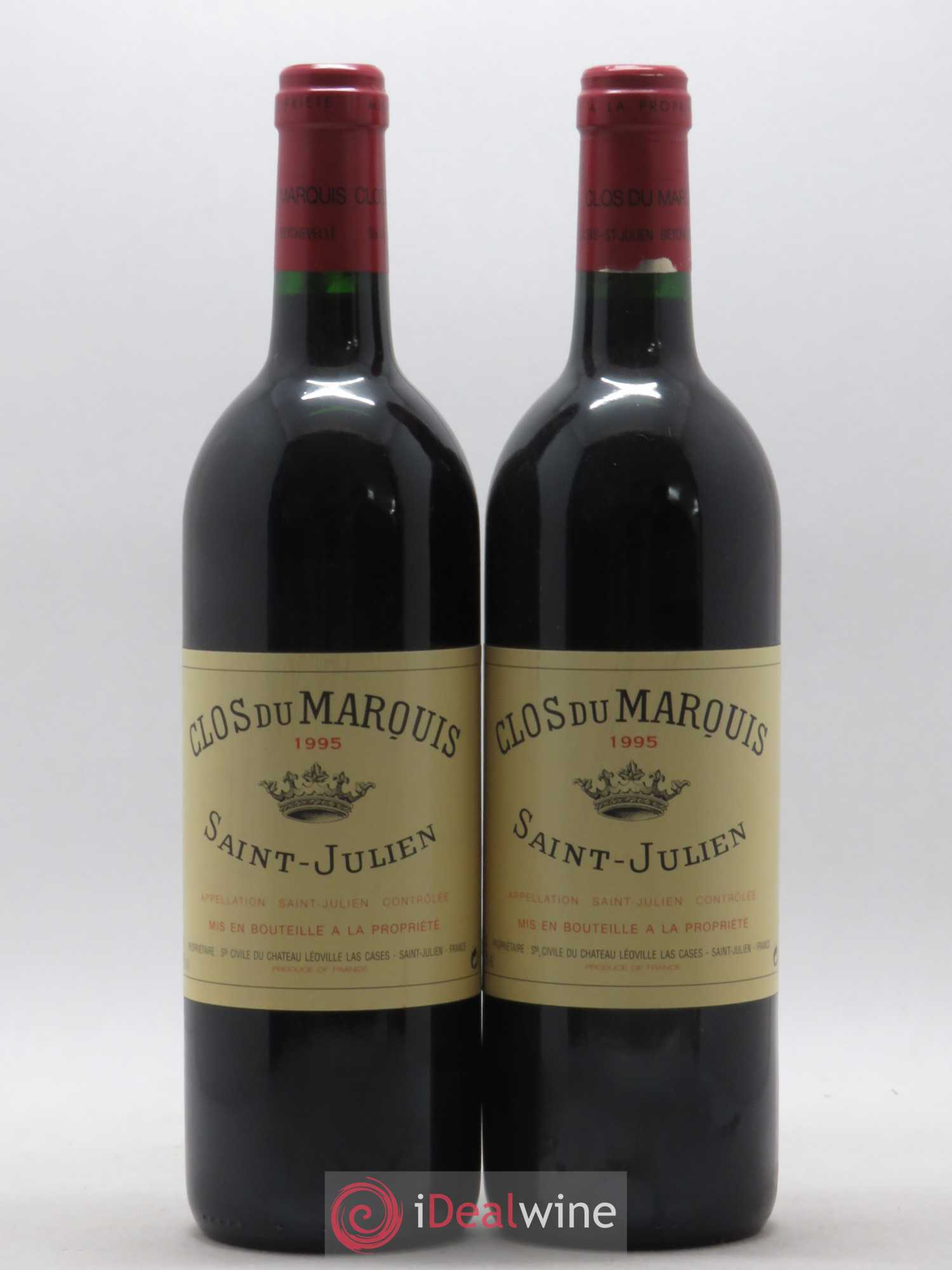 Clos du Marquis 1995 - Lot de 2 bouteilles - 0