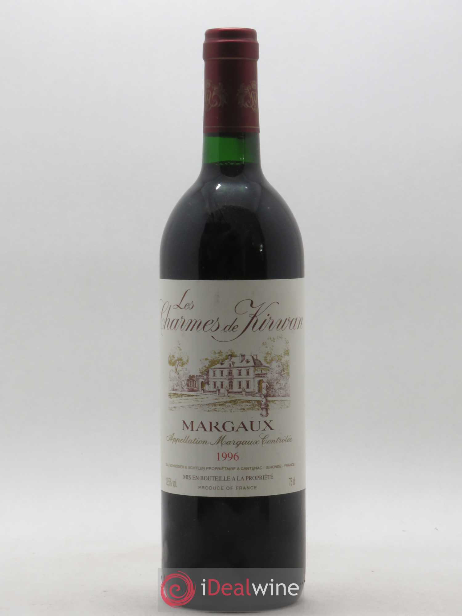 Charmes de Kirwan Second Vin 1996 - Lot de 1 bouteille - 0