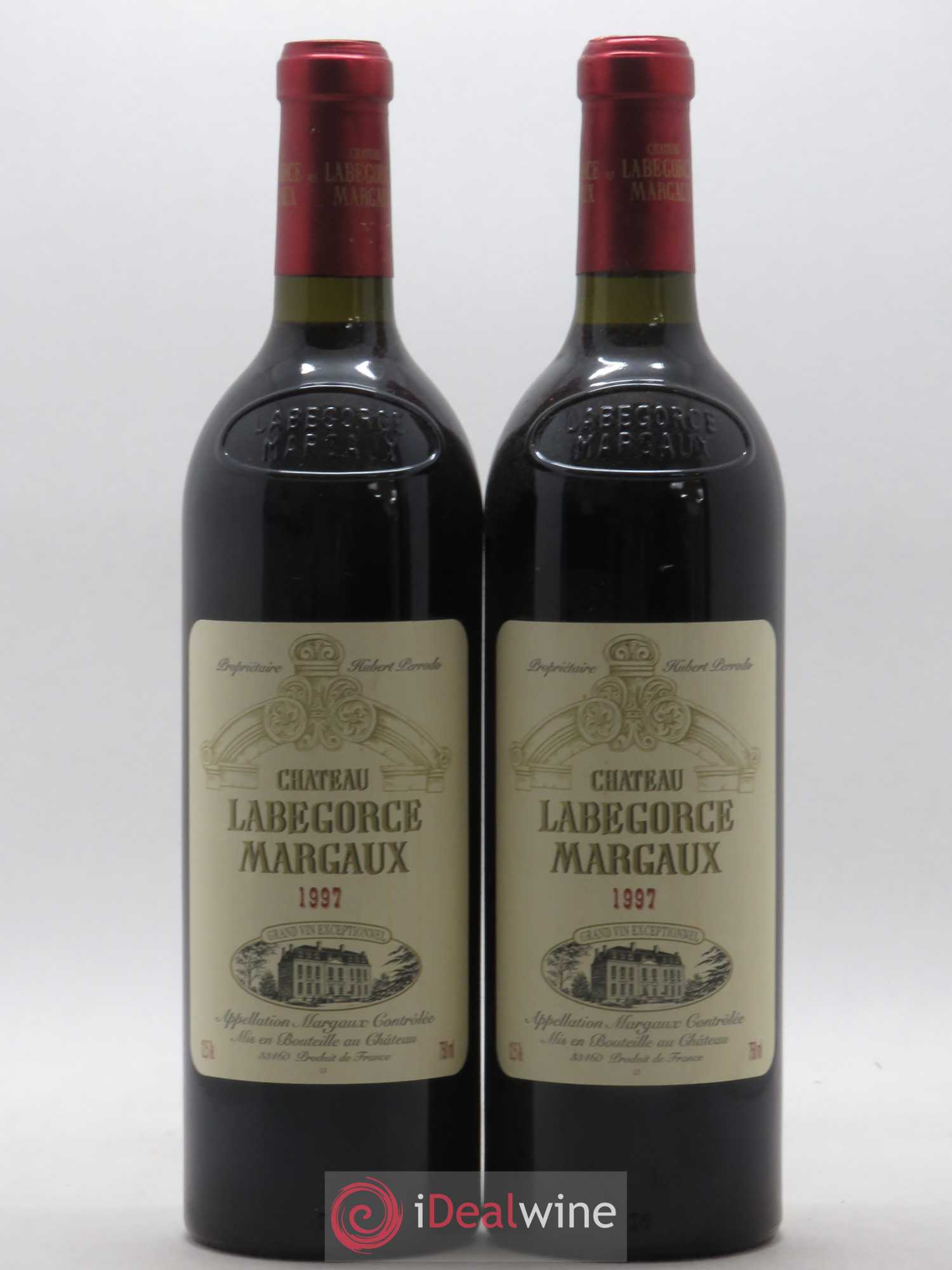 Château Labegorce Cru Bourgeois 1997 - Lot de 2 bouteilles - 0