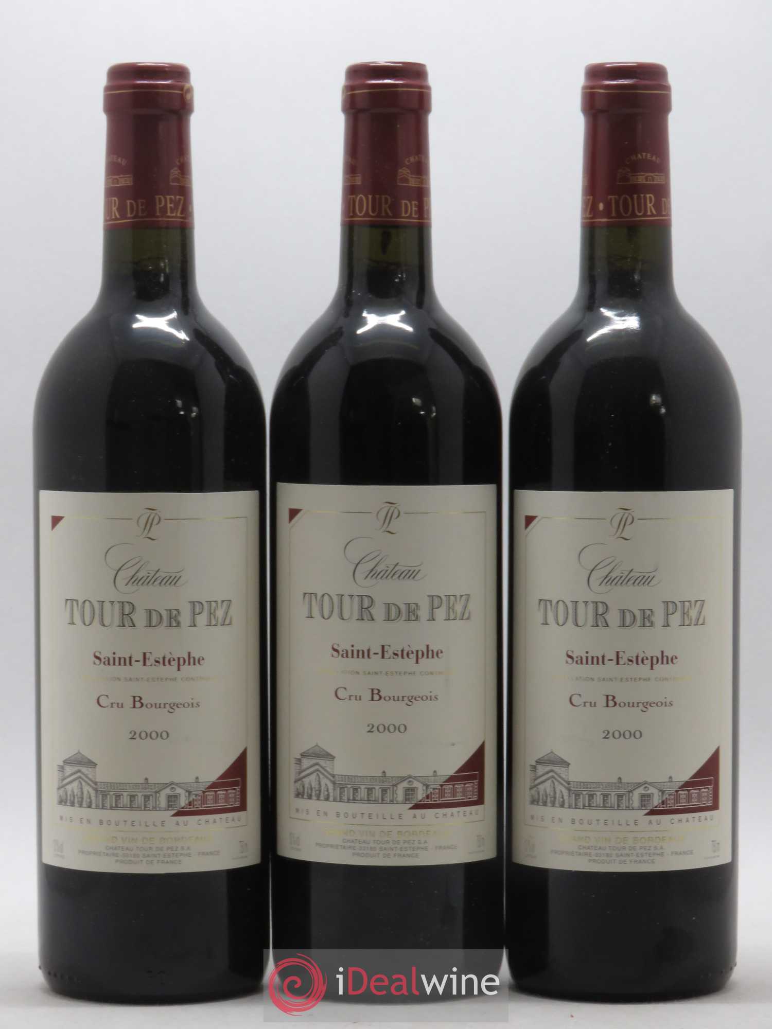 Château Tour de Pez Cru Bourgeois 2000 - Lot de 6 bouteilles - 1
