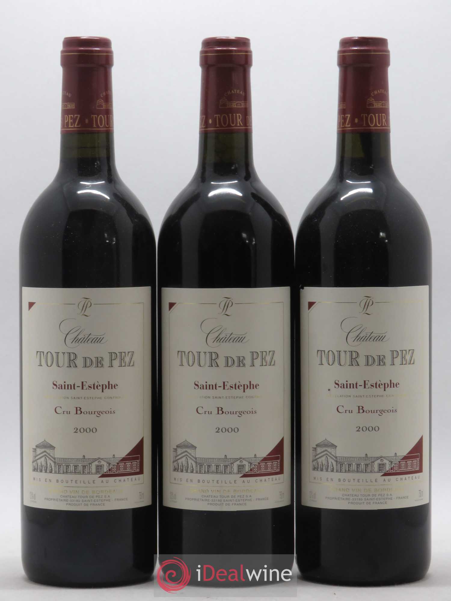 Château Tour de Pez Cru Bourgeois 2000 - Lot de 6 bouteilles - 2