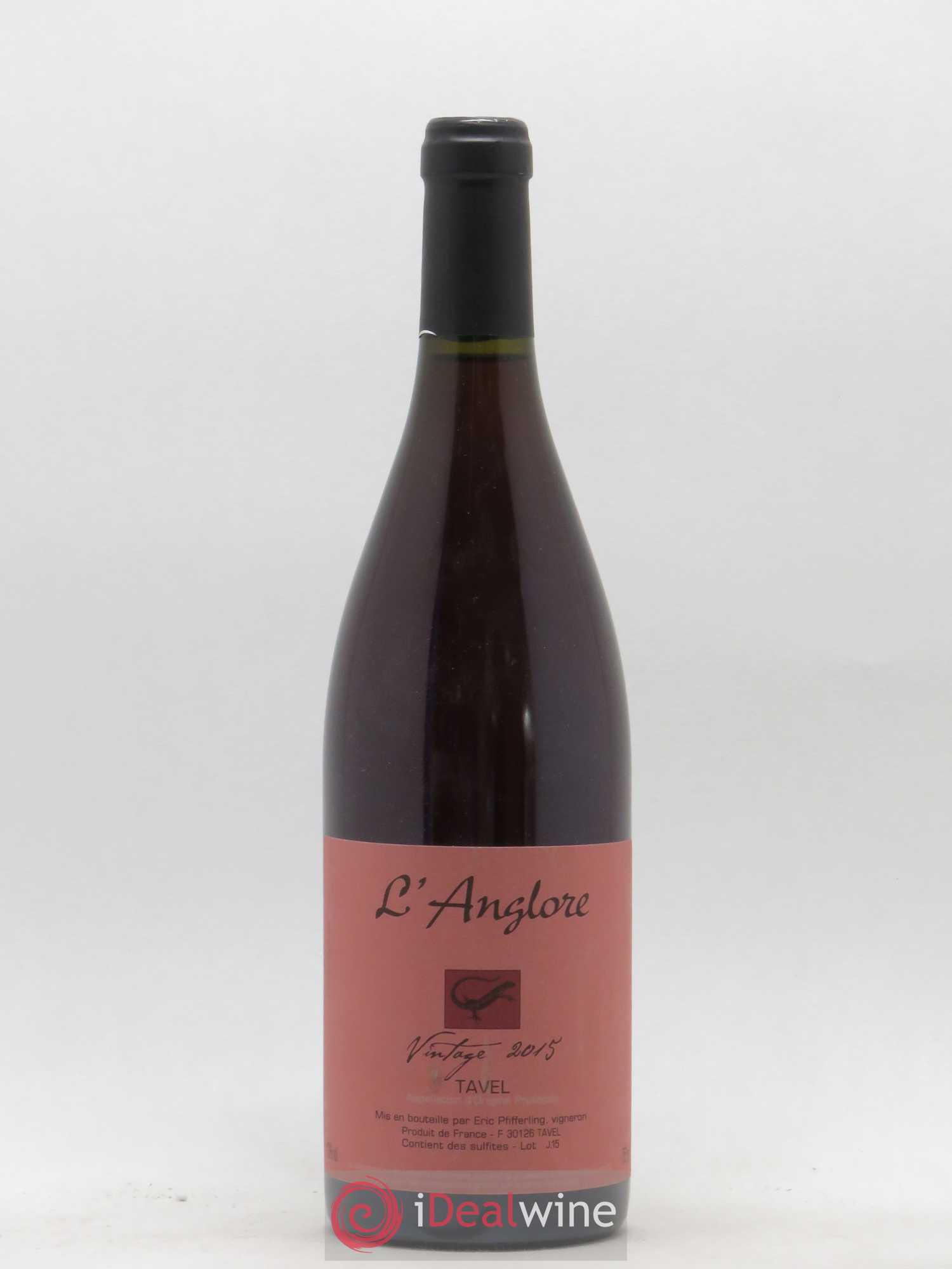 Tavel Vintage L'Anglore 2015 - Lot de 1 bouteille - 0