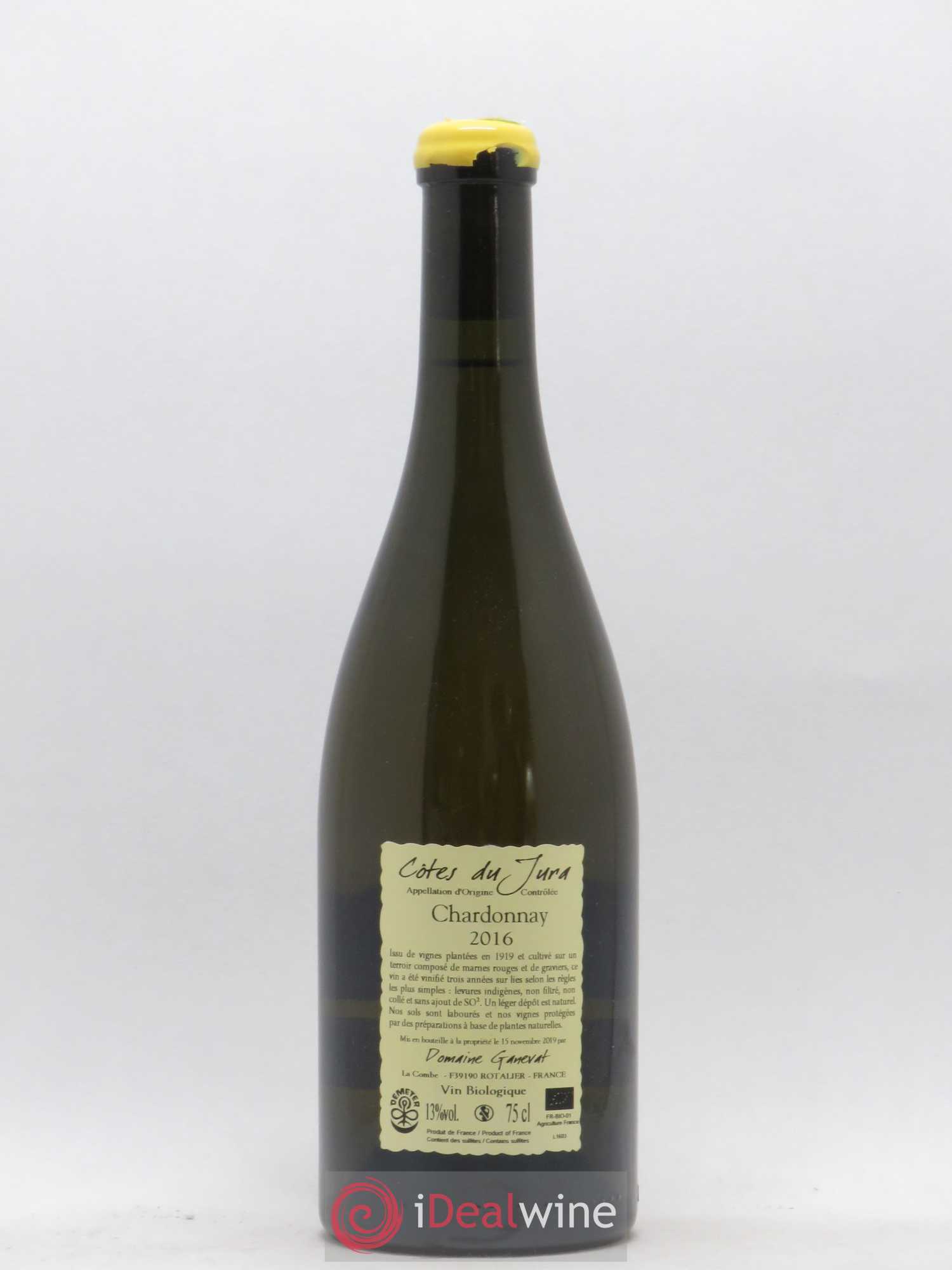 Côtes du Jura Les Grands Teppes Vieilles Vignes Jean-François Ganevat (Domaine) 2016 - Lot de 1 bouteille - 1