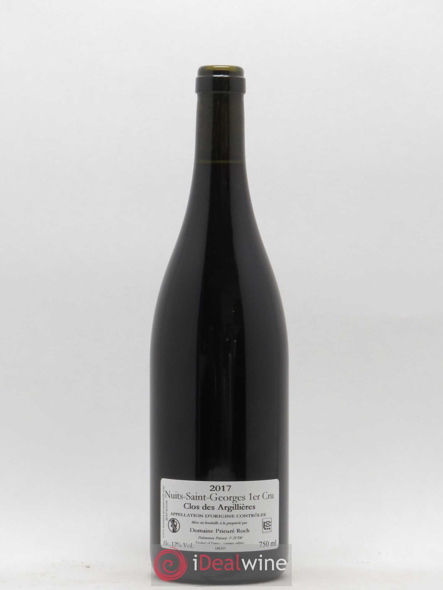 Nuits-Saint-Georges 1er Cru Clos des Argillières Prieuré Roch 2017 - Lot de 1 bouteille - 1