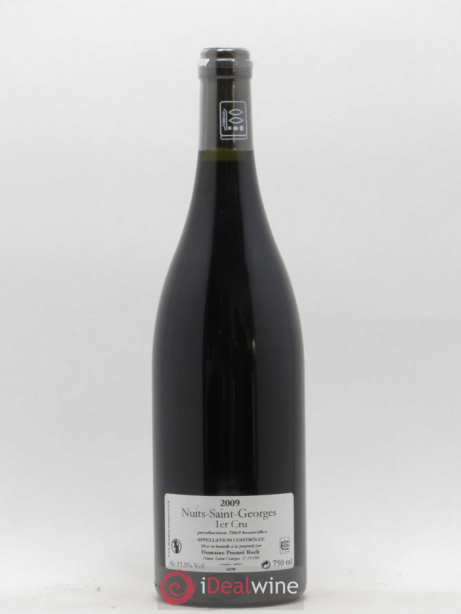 Nuits-Saint-Georges 1er Cru Vieilles Vignes Prieuré Roch 2009 - Lot de 1 bouteille - 1