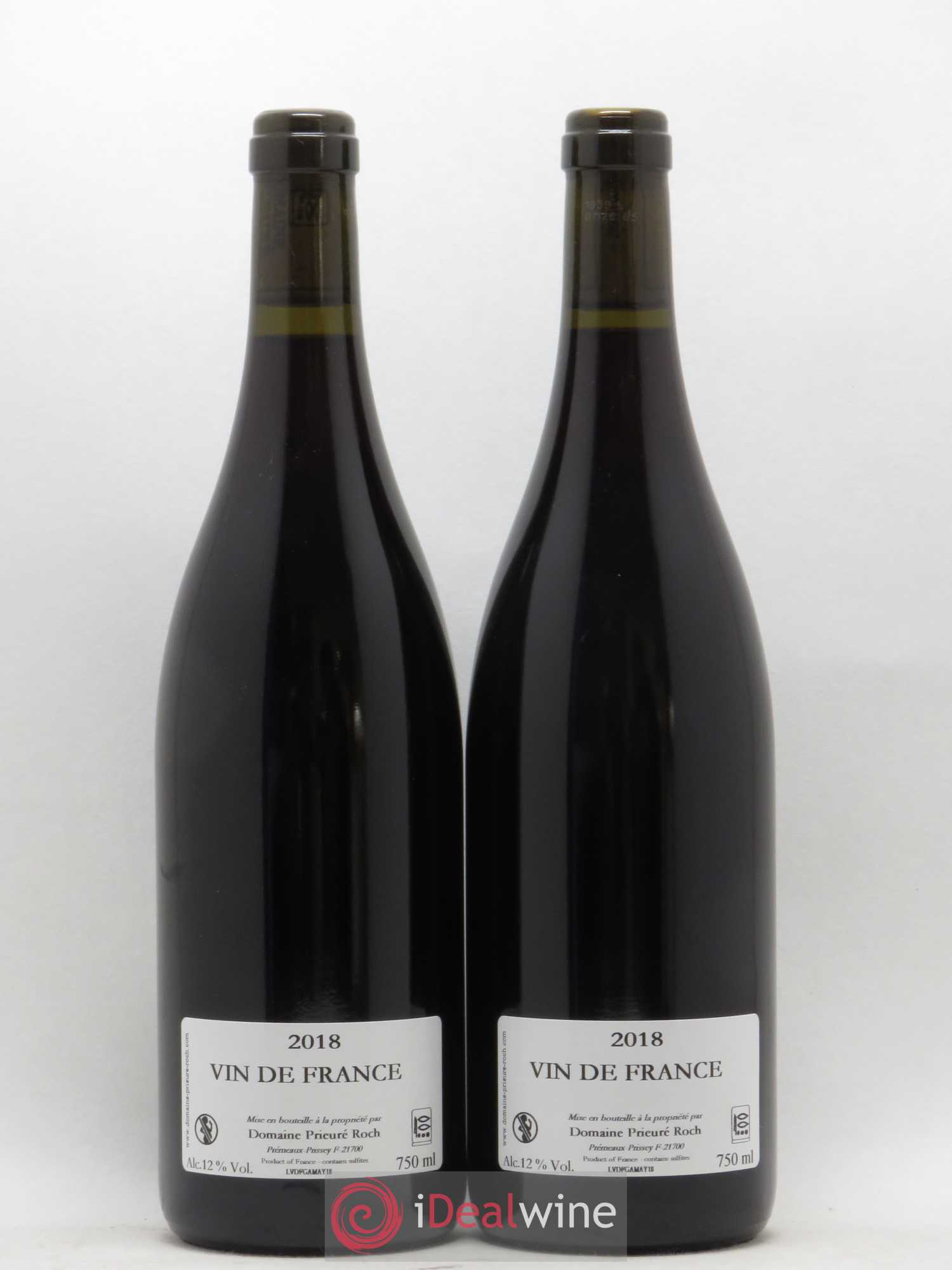 Vin de France Gamay Prieuré Roch 2018 - Lot de 2 bouteilles - 1