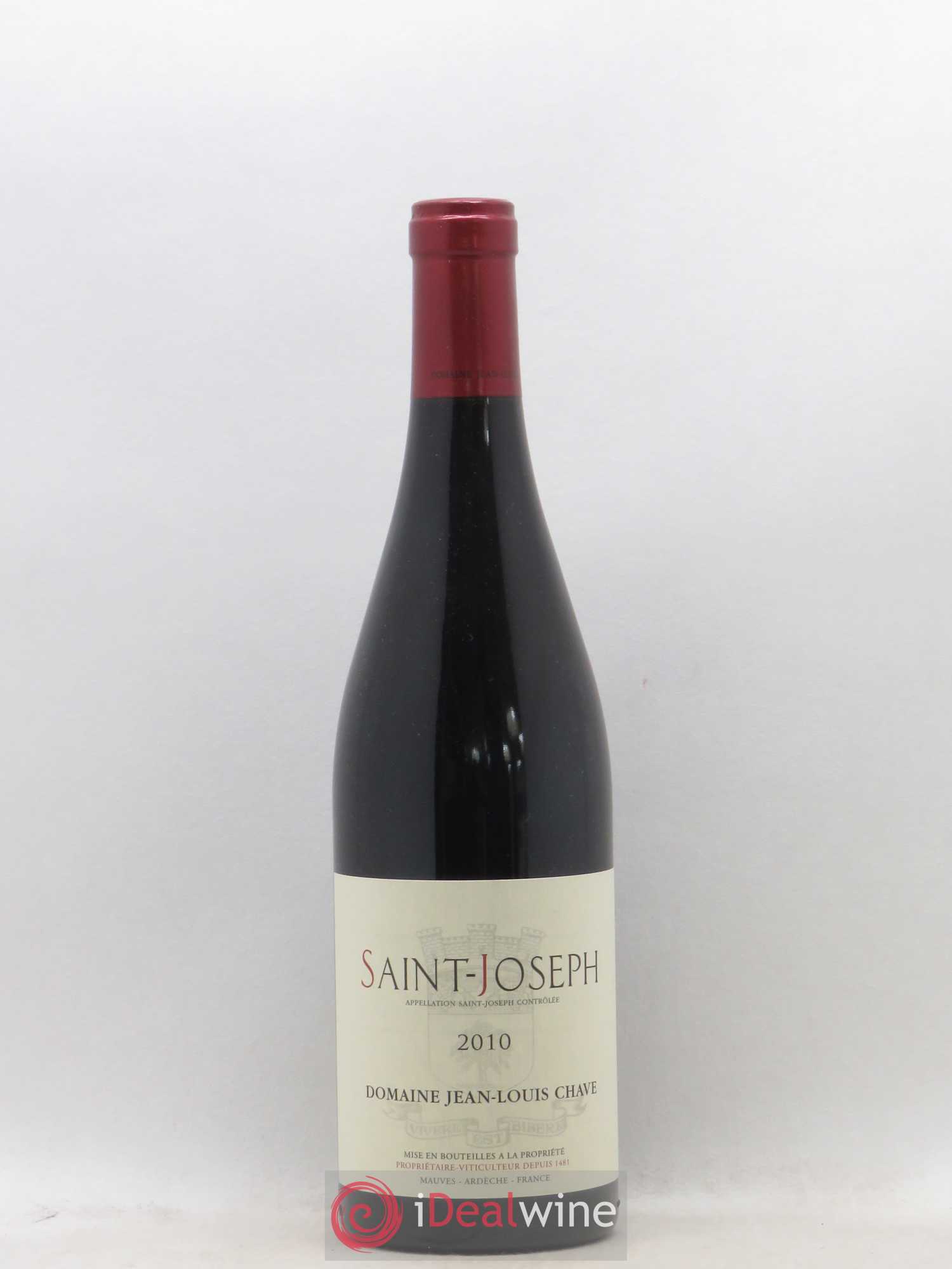 Saint-Joseph Jean-Louis Chave 2010 - Lot de 1 bouteille - 0