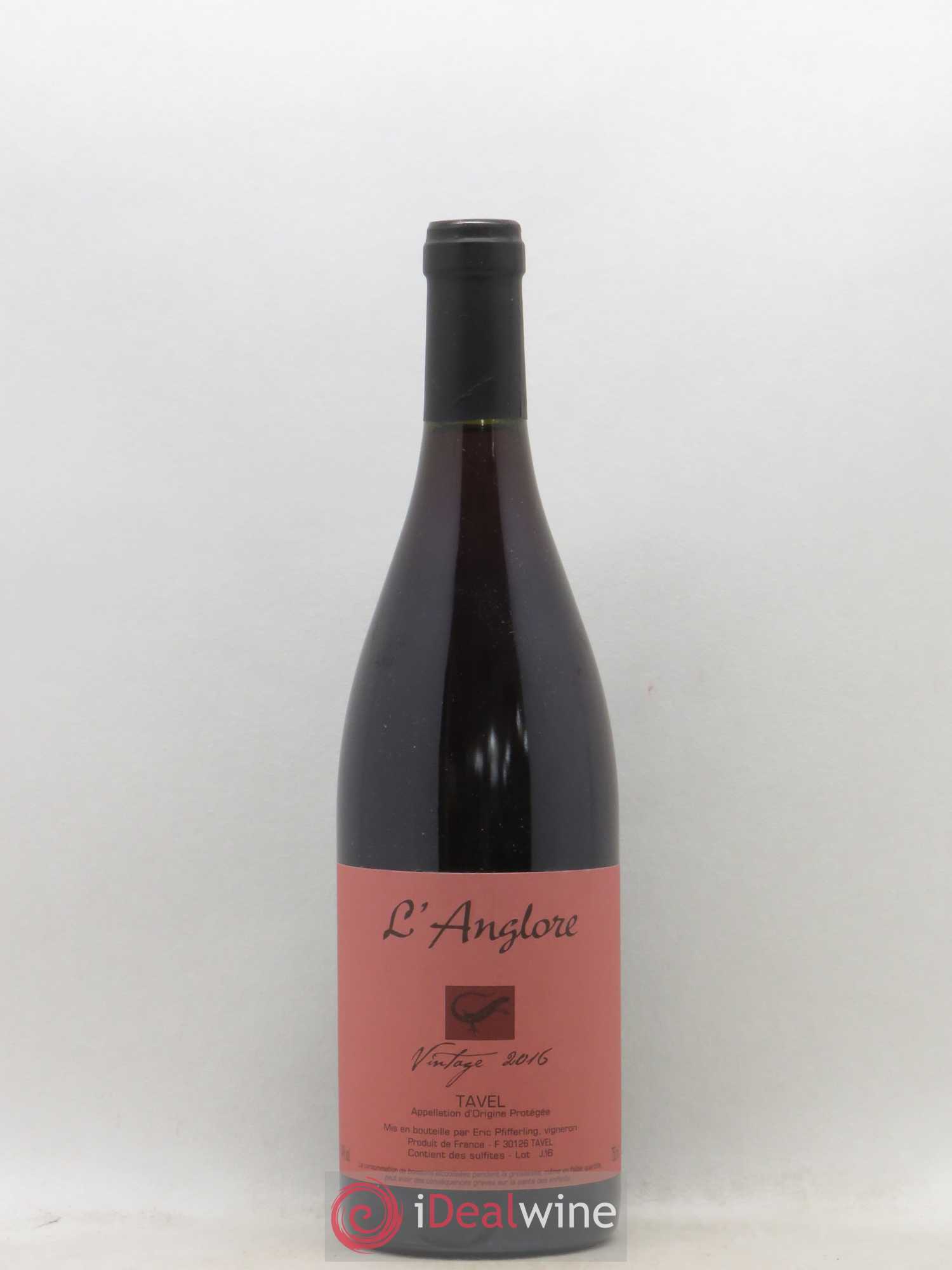 Tavel Vintage L'Anglore 2016 - Lot de 1 bouteille - 0