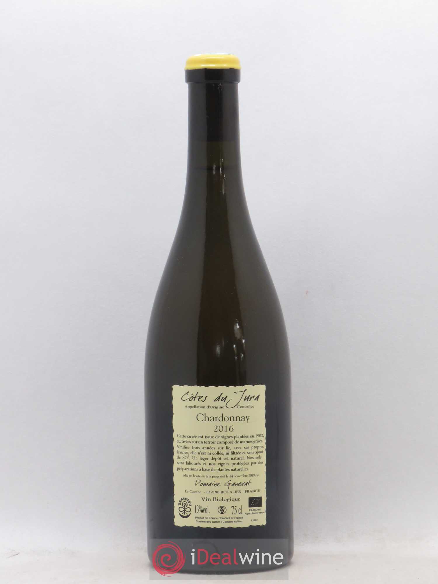 Côtes du Jura Les Chalasses Vieilles Vignes Jean-François Ganevat (Domaine) 2016 - Lot de 1 bouteille - 1