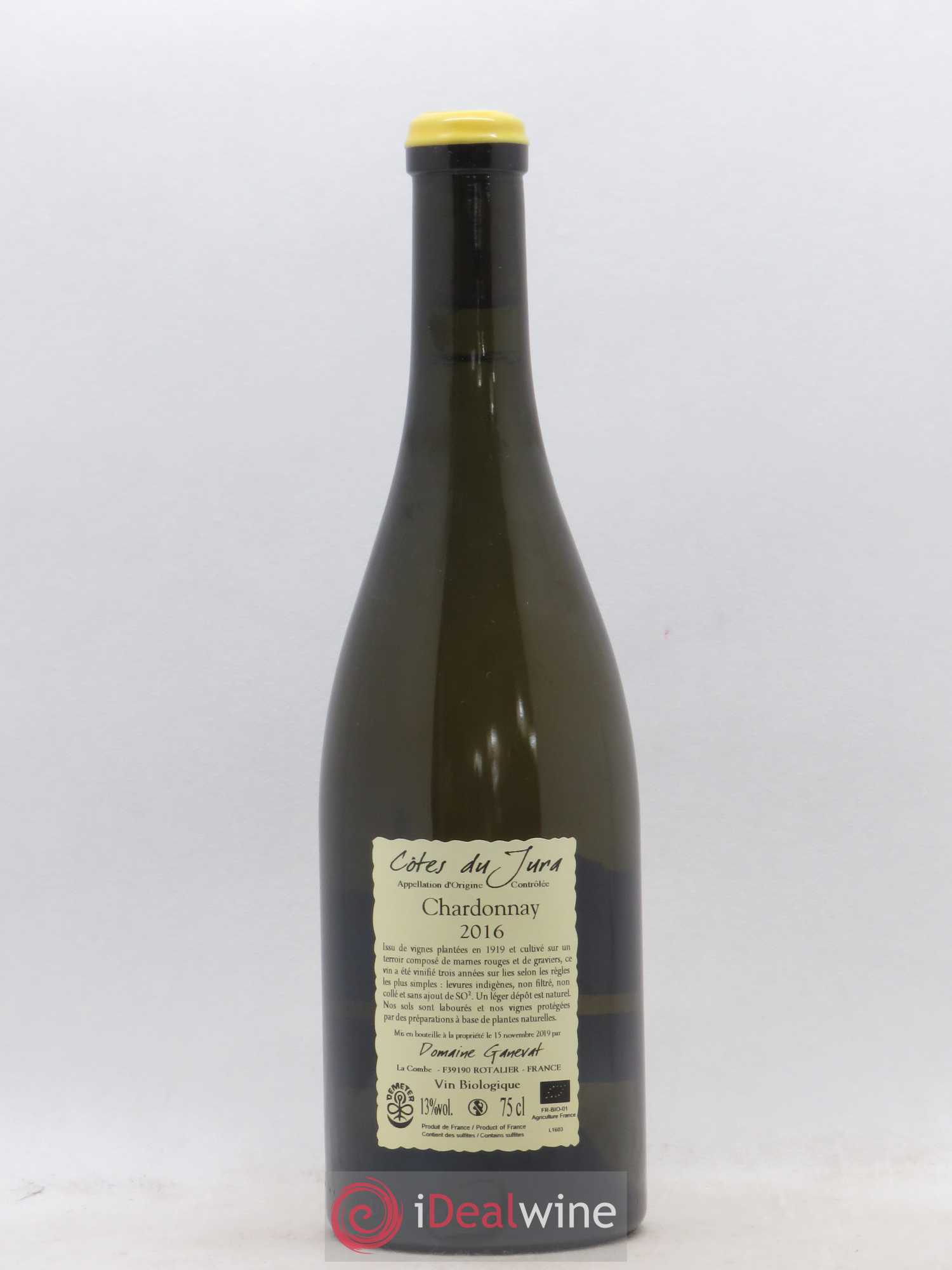 Côtes du Jura Les Grands Teppes Vieilles Vignes Jean-François Ganevat (Domaine) 2016 - Lot de 1 bouteille - 1