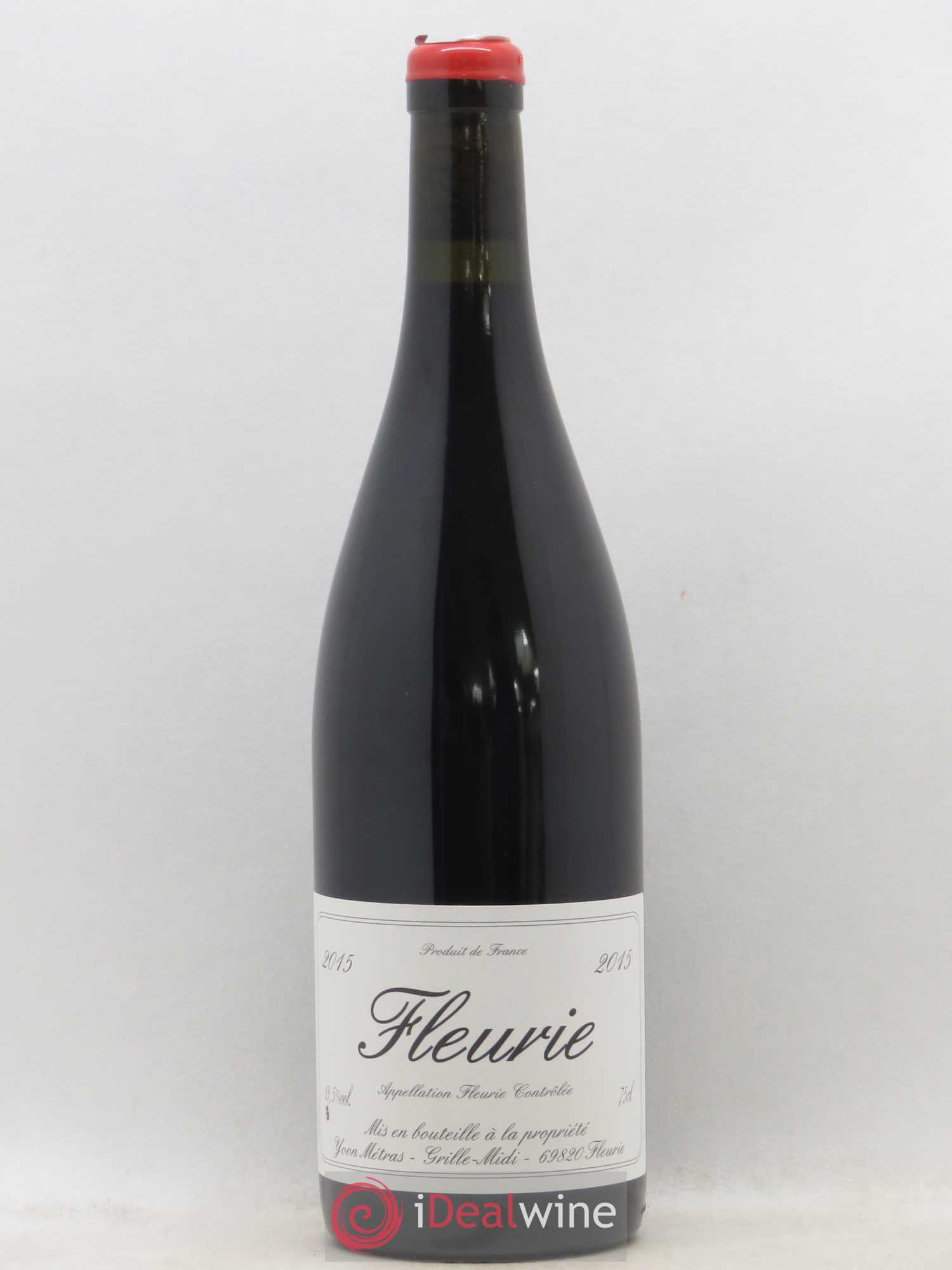 Fleurie Yvon Métras 2015 - Lot de 1 bouteille - 0