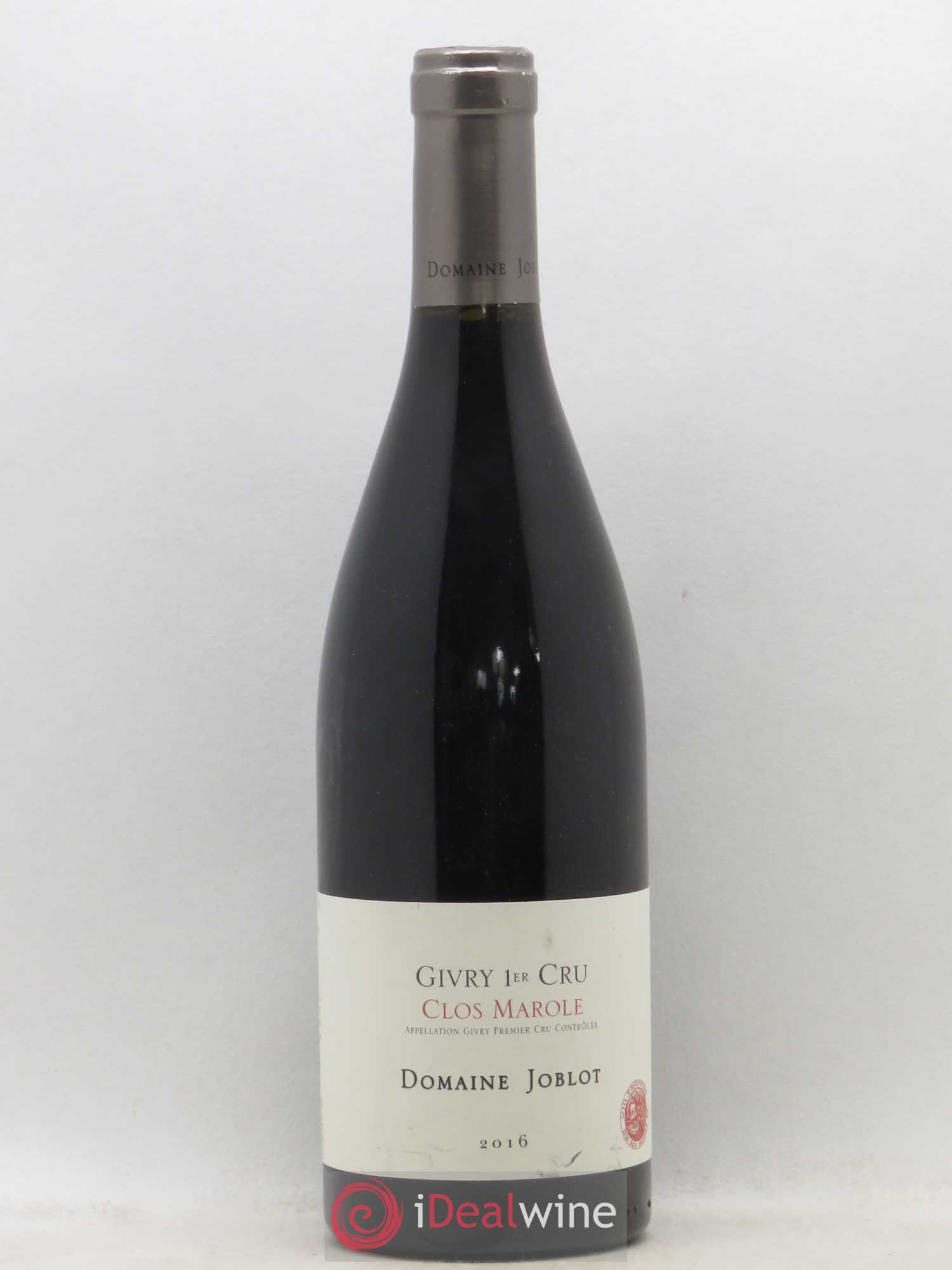Givry 1er Cru Clos Marole Joblot (Domaine) 2016 - Lot de 1 bouteille - 0