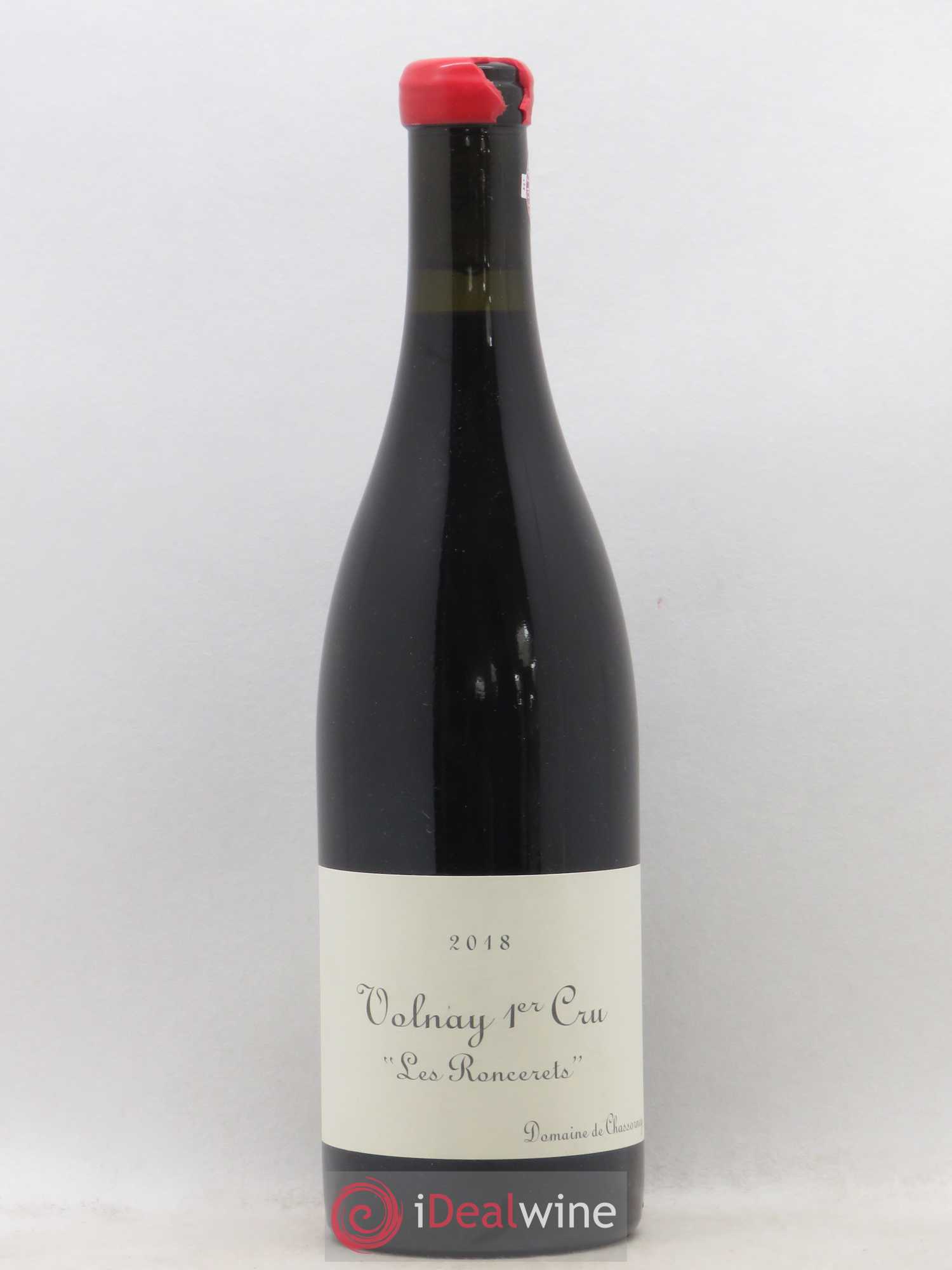 Volnay 1er Cru Les Roncerets Domaine de Chassorney 2018 - Lot de 1 bouteille - 0