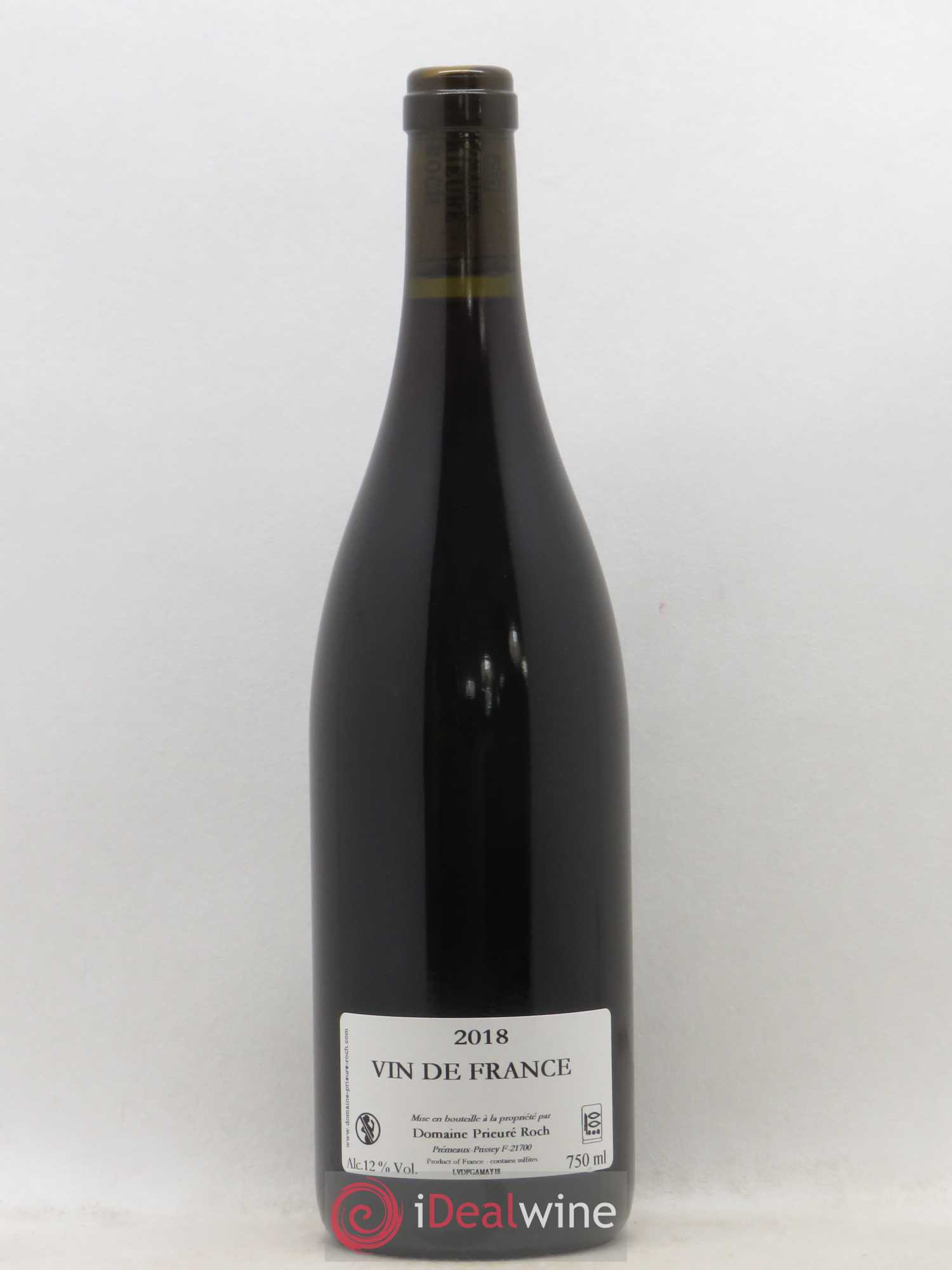 Vin de France Gamay Prieuré Roch 2018 - Lot de 1 bouteille - 1