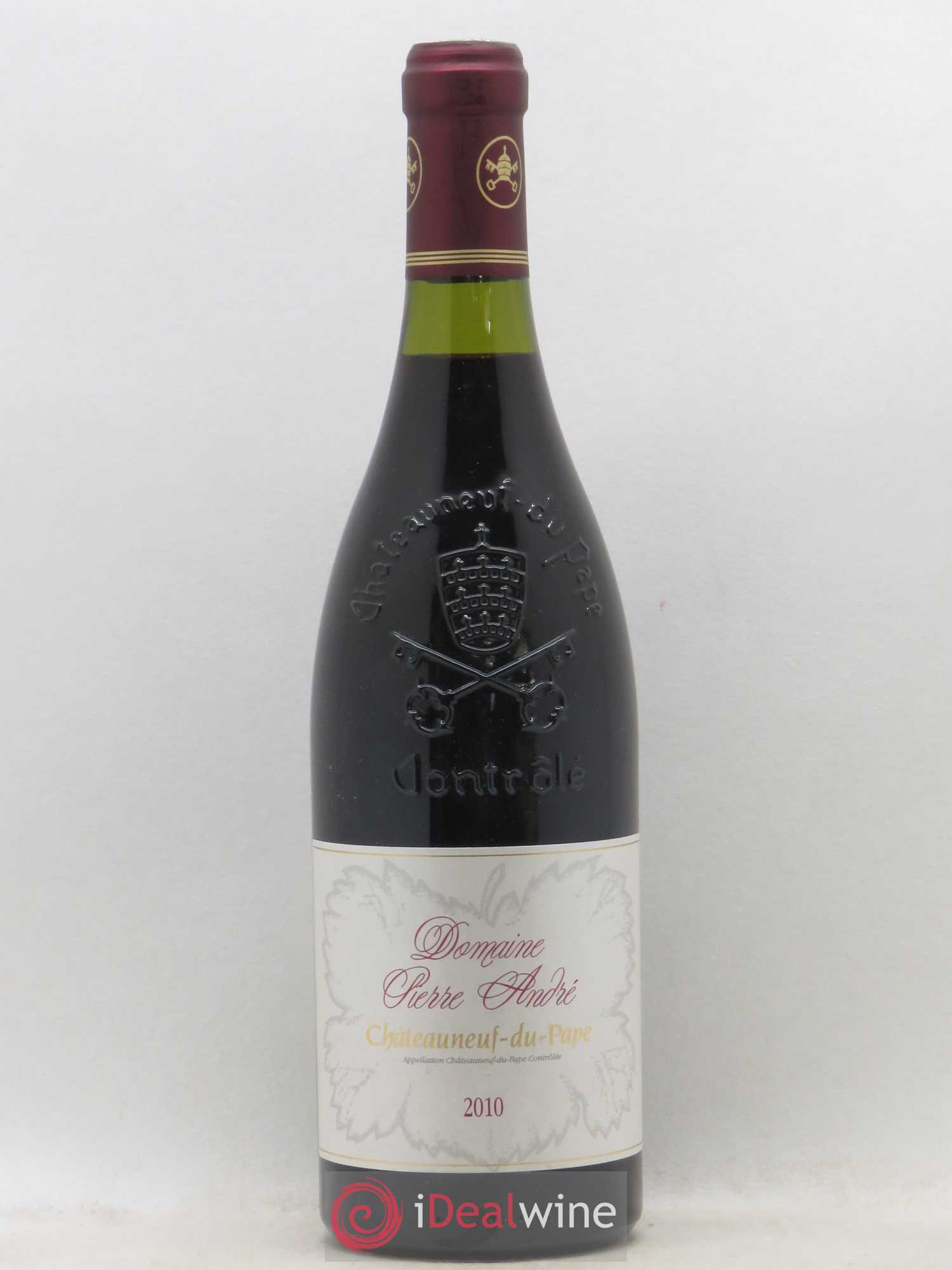 Châteauneuf-du-Pape Pierre André (Domaine) 2010 - Lot de 1 bouteille - 0