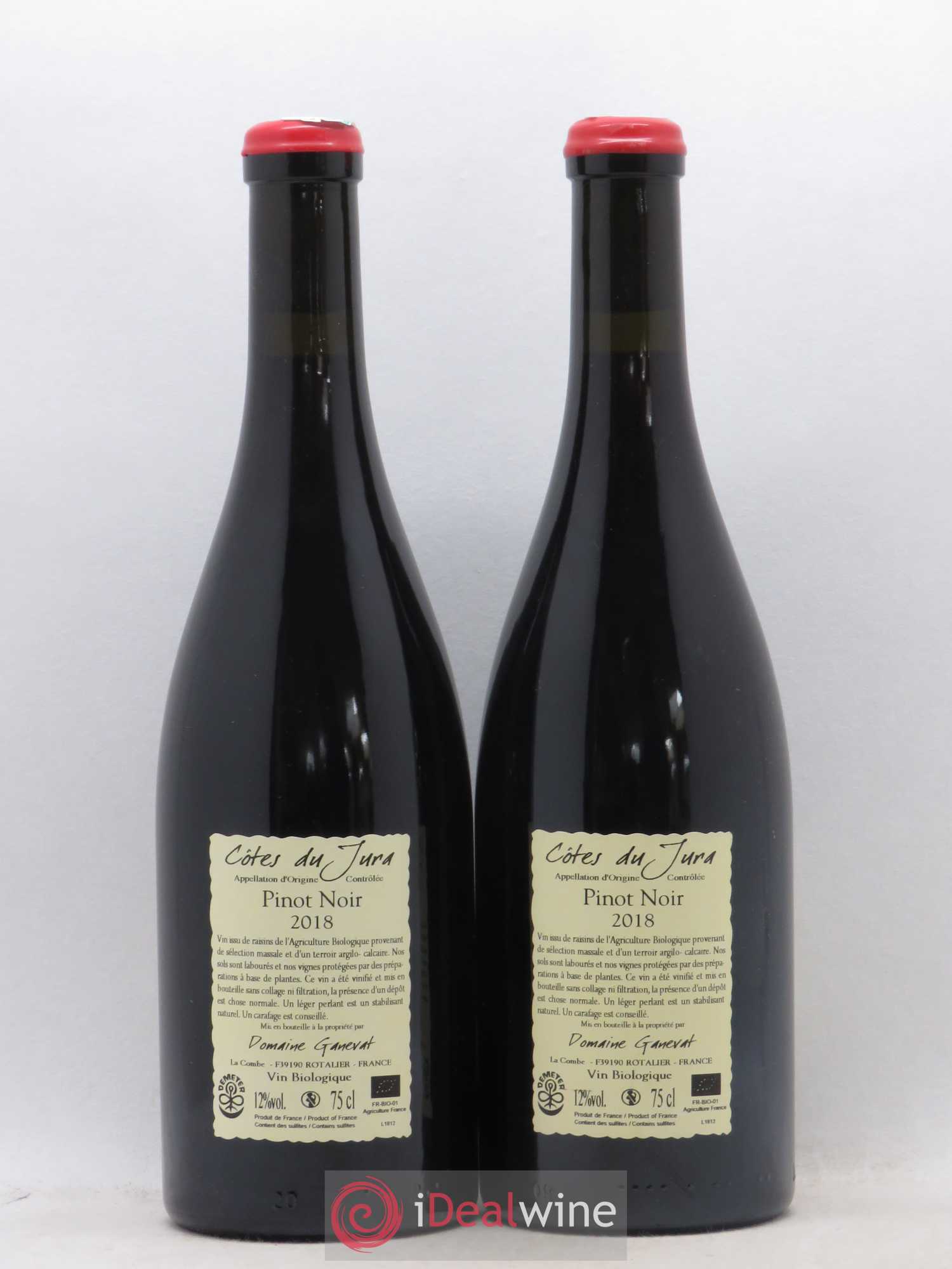 Côtes du Jura Cuvée Julien Jean-François Ganevat (Domaine) 2018 - Lot de 2 bouteilles - 1