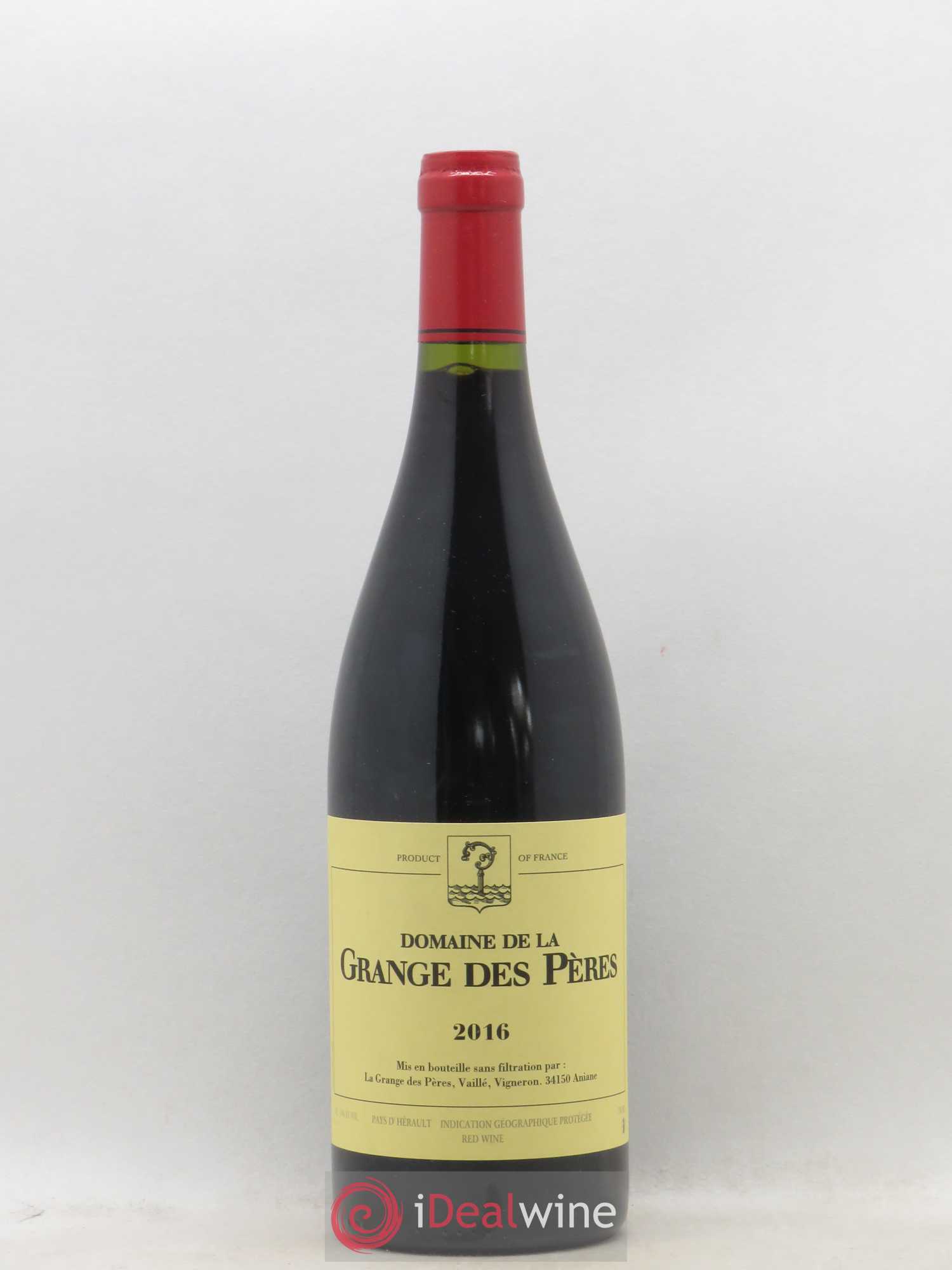 Pays d'Hérault Grange des Pères Laurent Vaillé 2016 - Lot de 1 bouteille - 0