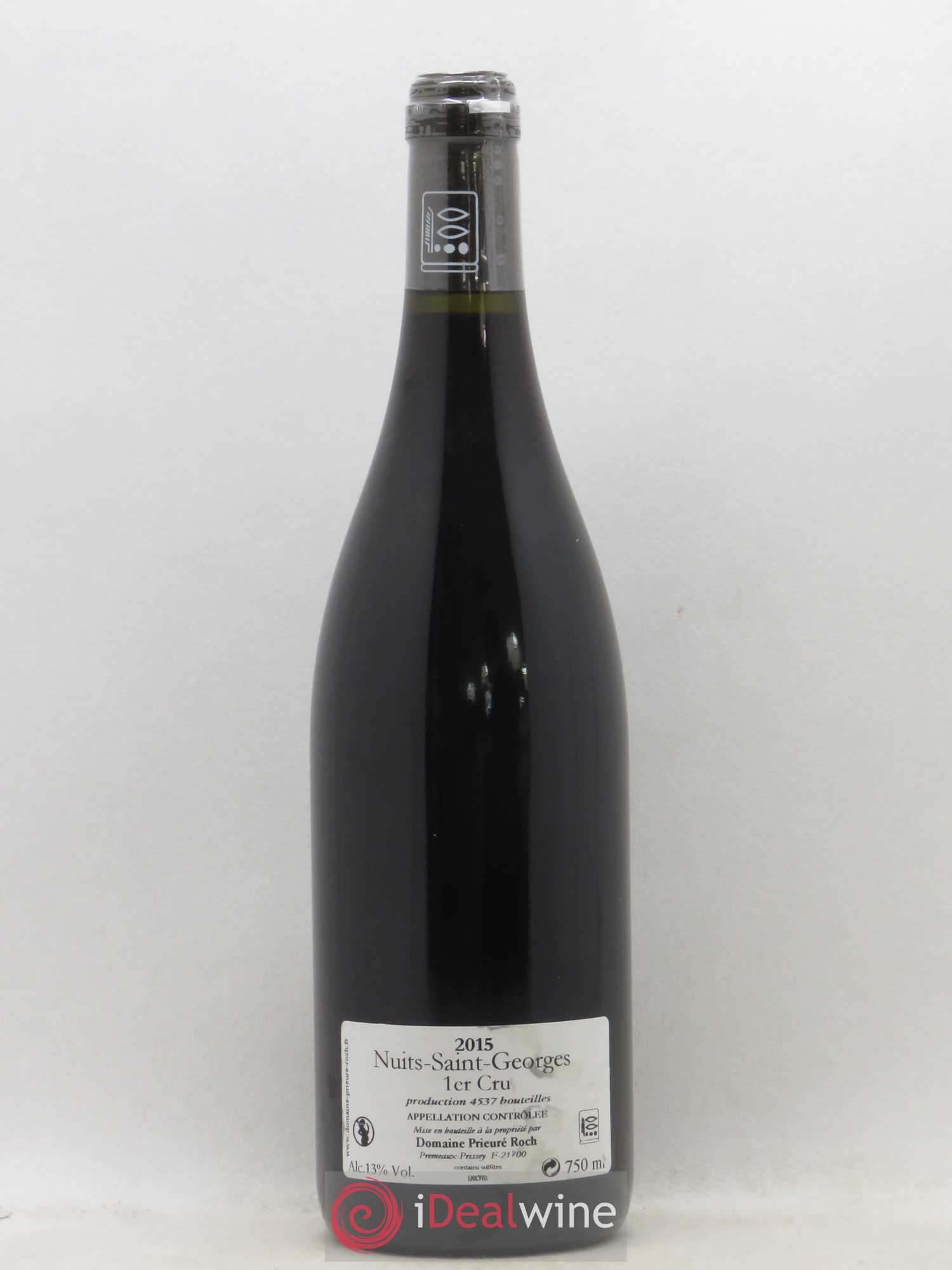 Nuits-Saint-Georges 1er Cru Vieilles Vignes Prieuré Roch 2015 - Lot de 1 bouteille - 1