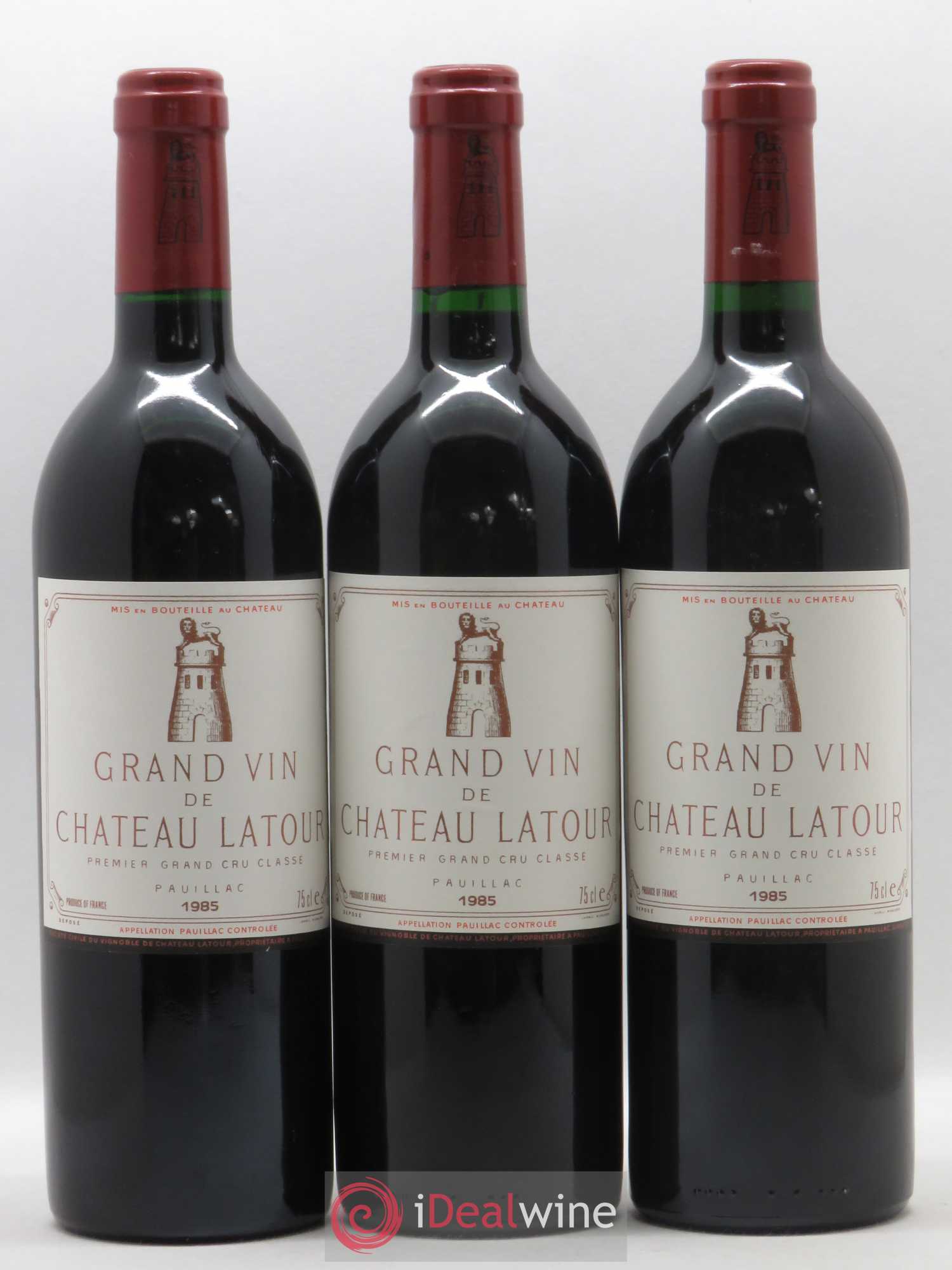 Château Latour 1er Grand Cru Classé 1985 - Lot de 12 bouteilles - 1