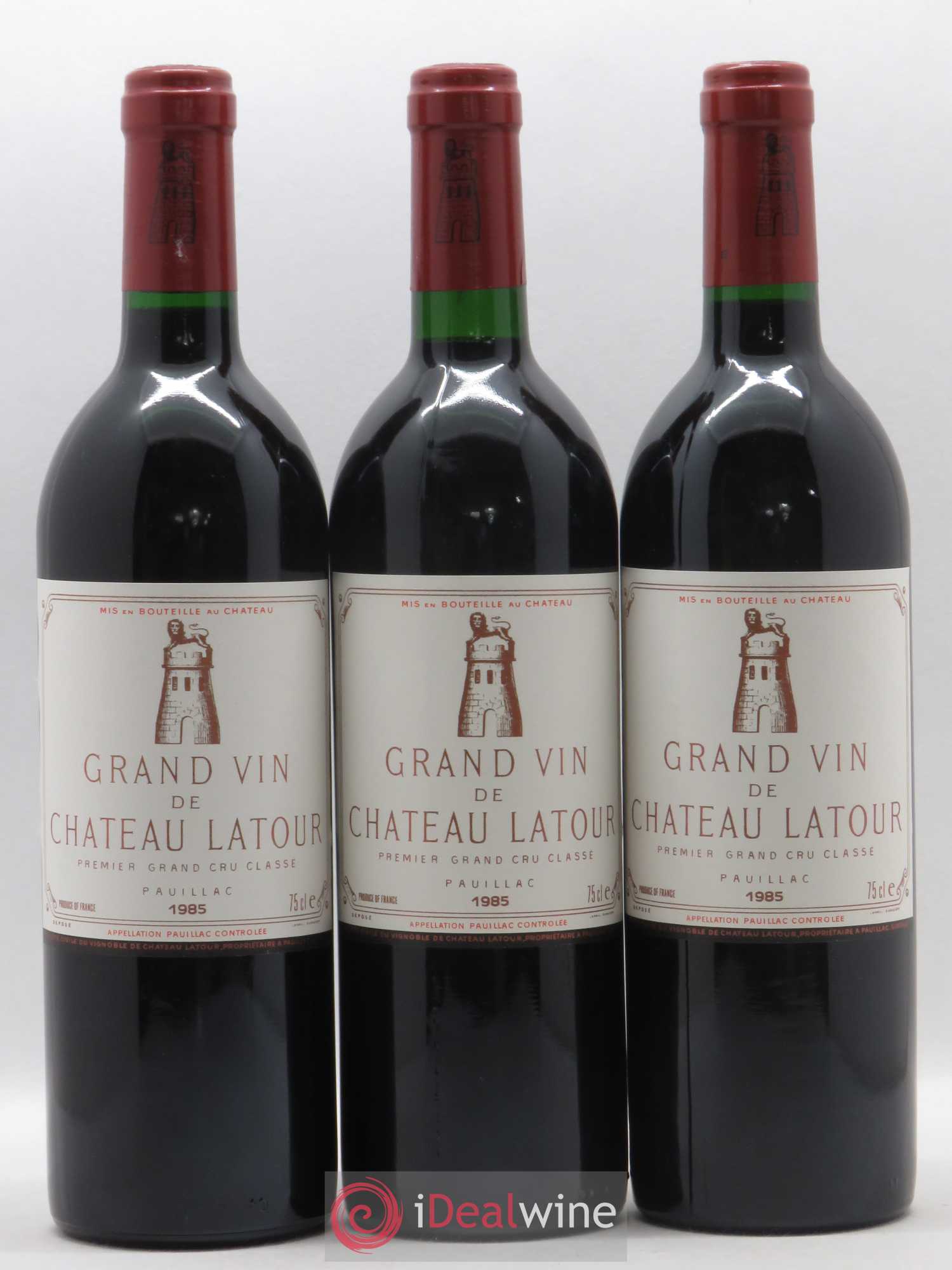 Château Latour 1er Grand Cru Classé 1985 - Lot de 12 bouteilles - 3