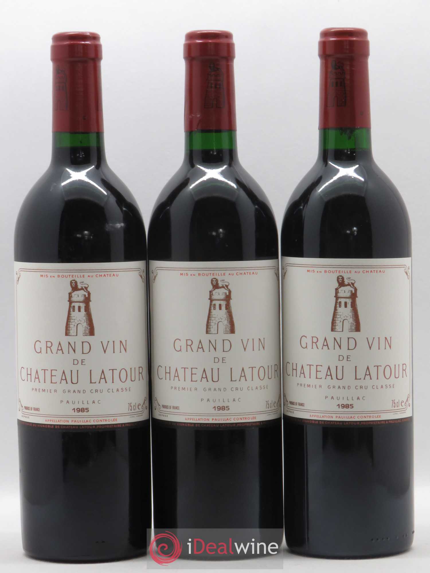 Château Latour 1er Grand Cru Classé 1985 - Lot de 12 bouteilles - 4