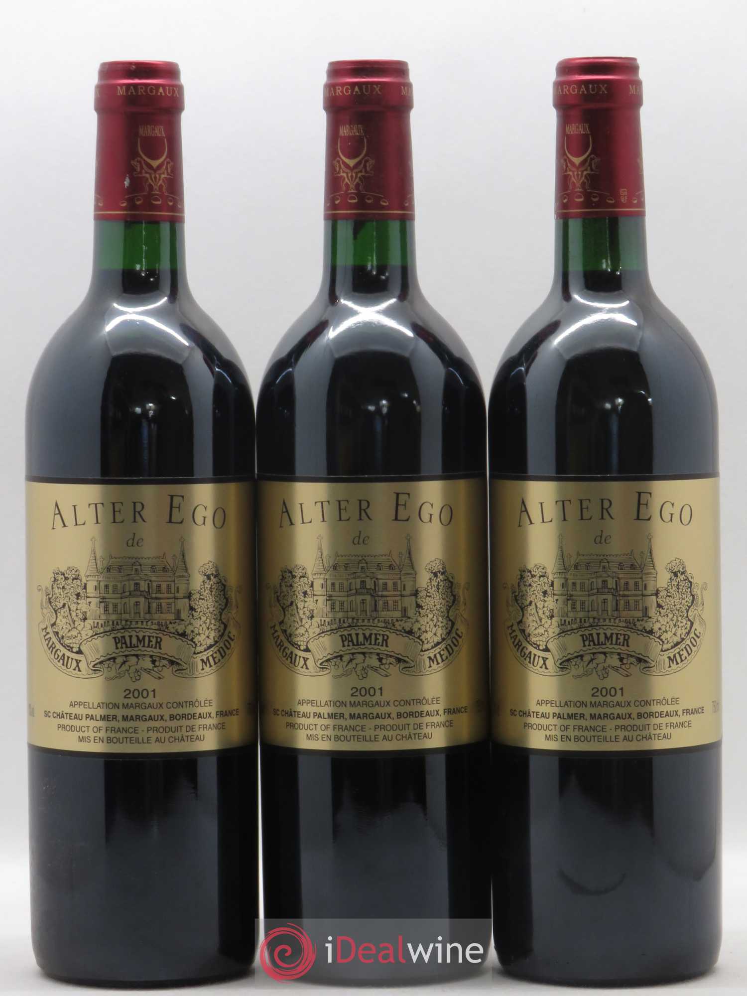 Alter Ego de Palmer Second Vin 2001 - Lot de 12 bouteilles - 1