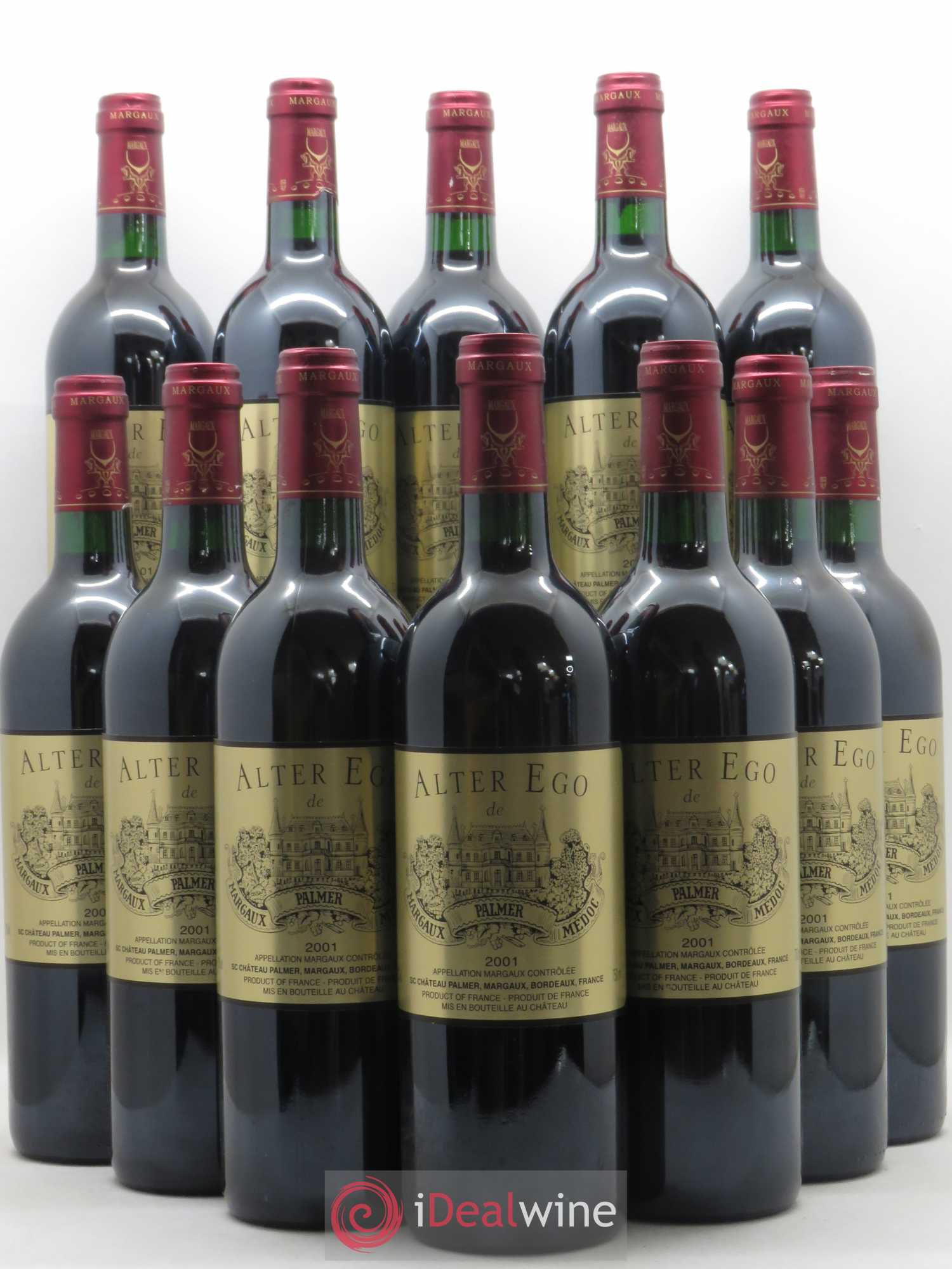Alter Ego de Palmer Second Vin 2001 - Lot de 12 bouteilles - 0