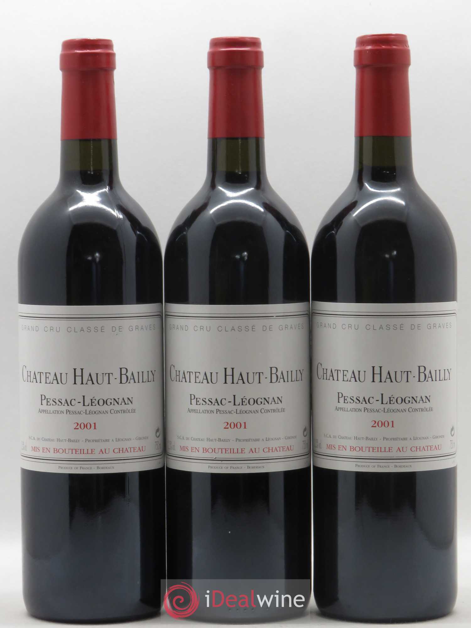 Château Haut-Bailly Cru Classé de Graves 2001 - Lot de 12 bouteilles - 3