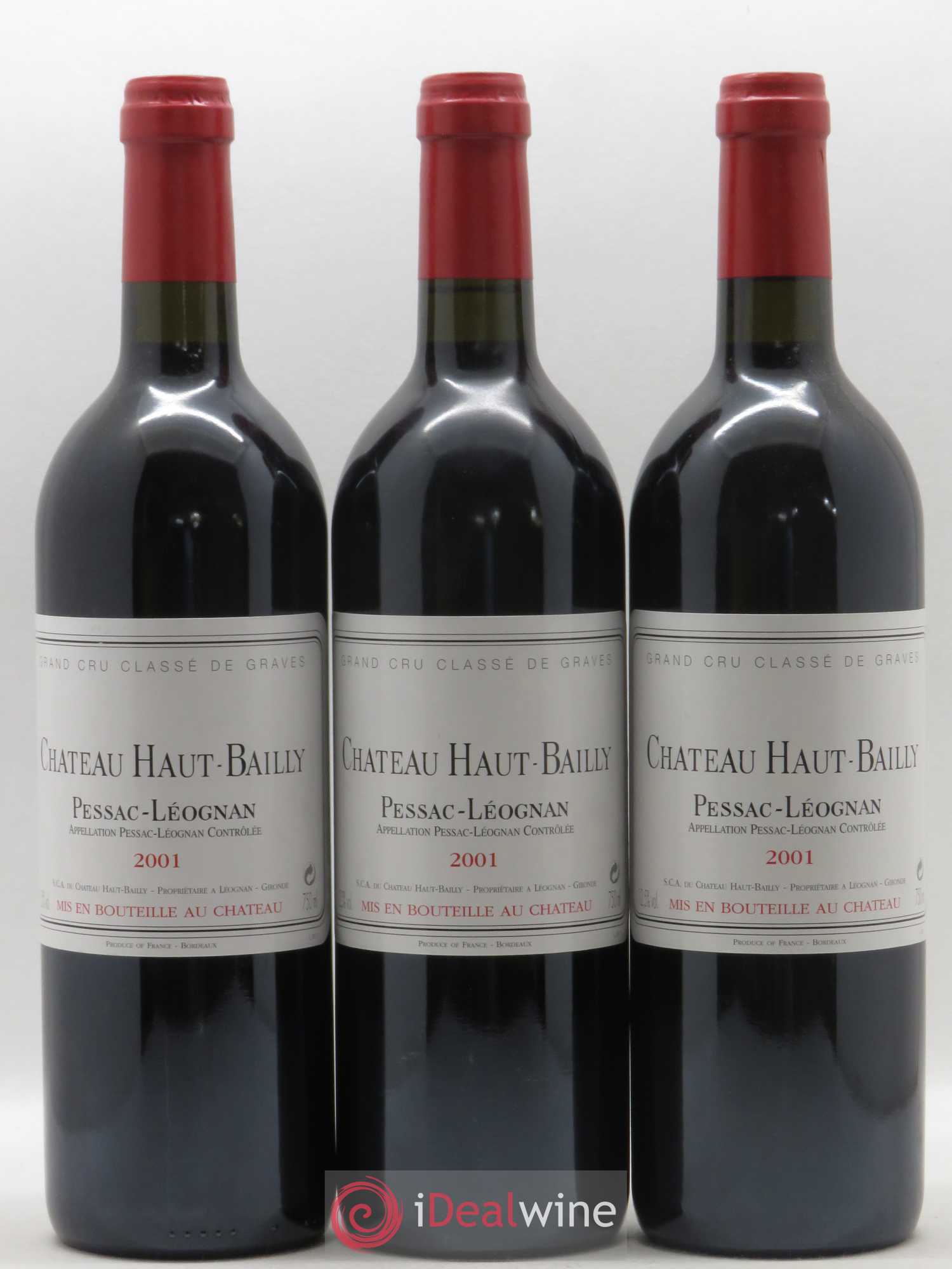 Château Haut-Bailly Cru Classé de Graves 2001 - Lot de 12 bouteilles - 4
