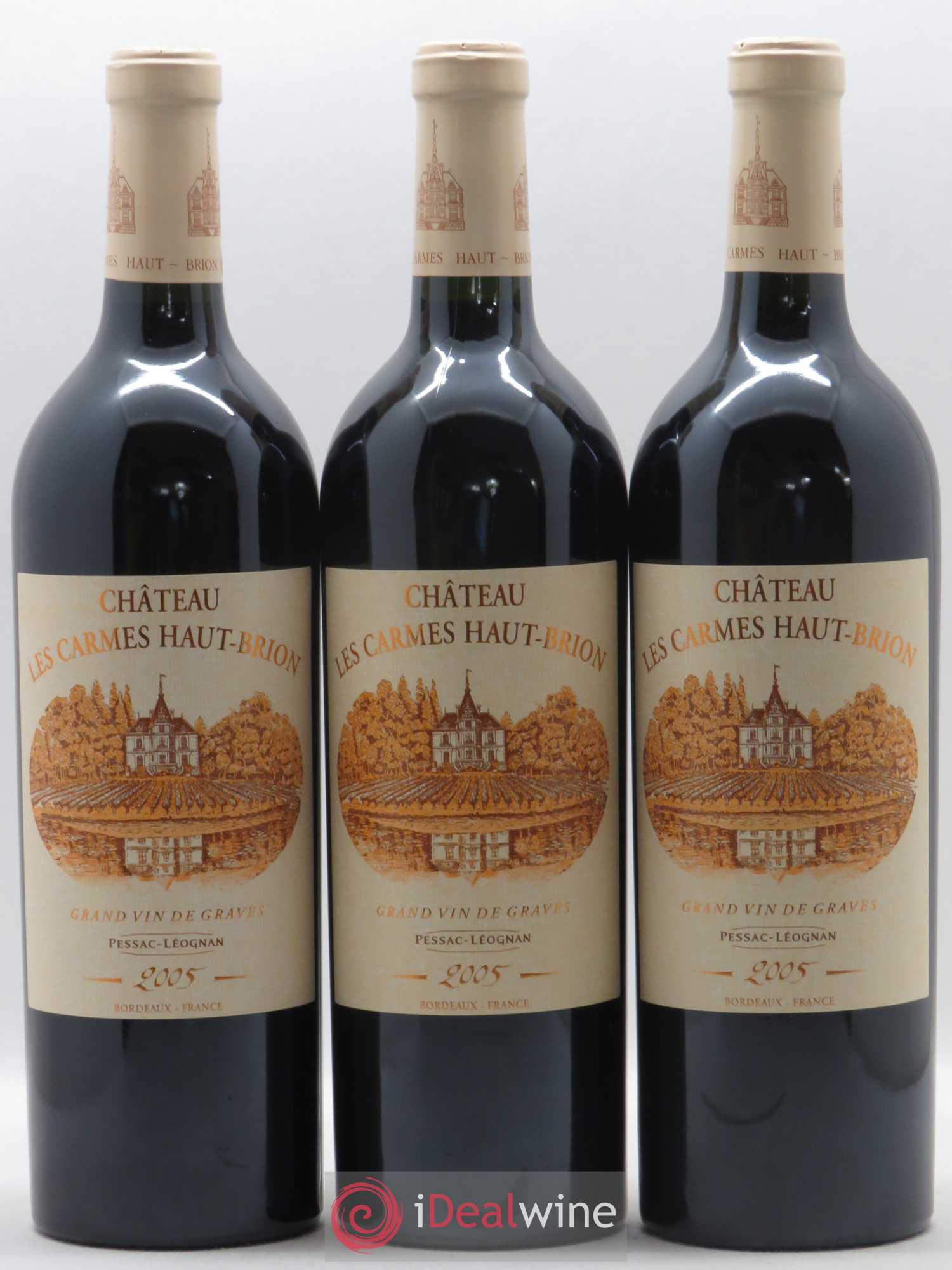 Château Les Carmes Haut-Brion 2005 - Lot de 12 bouteilles - 1