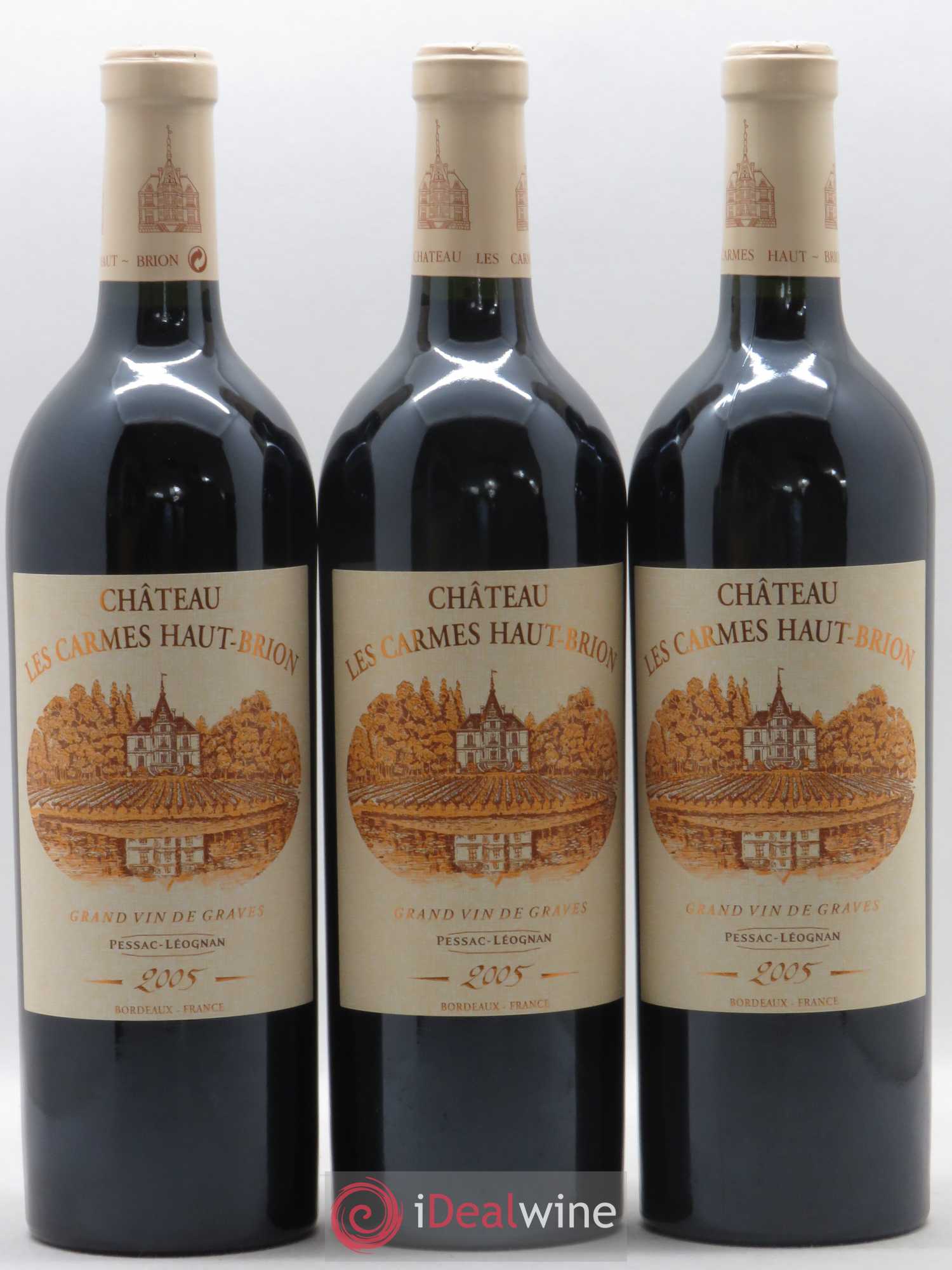 Château Les Carmes Haut-Brion 2005 - Lot de 12 bouteilles - 3
