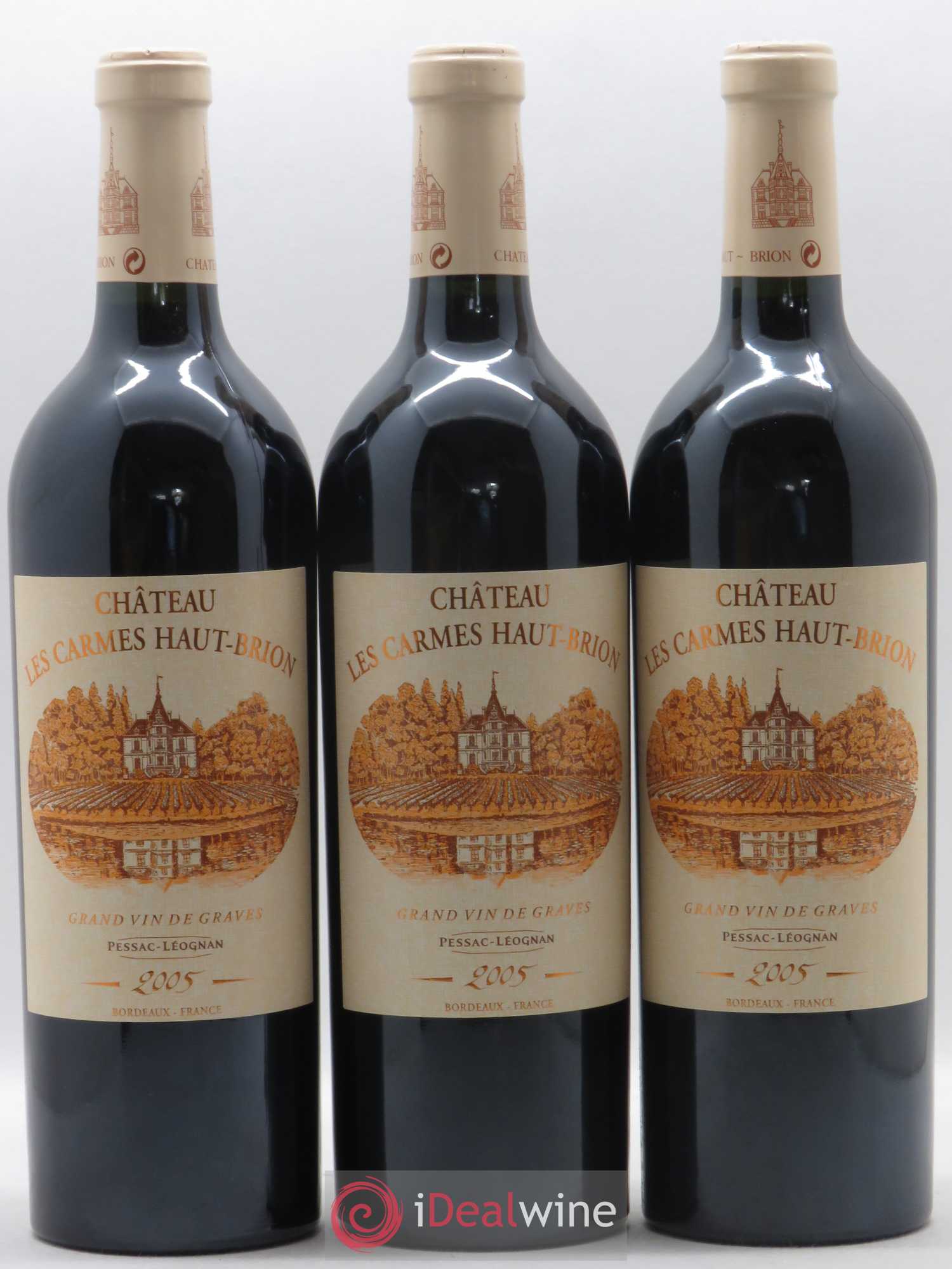 Château Les Carmes Haut-Brion 2005 - Lot de 12 bouteilles - 4