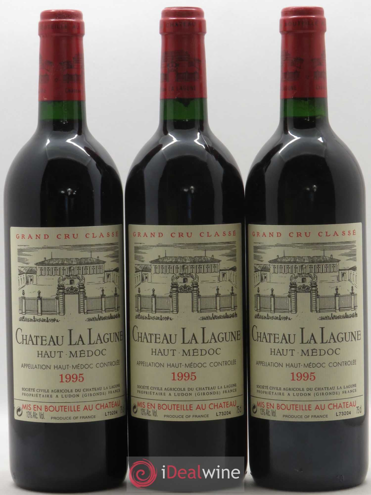 Château la Lagune 3ème Grand Cru Classé 1995 - Lot de 12 bouteilles - 3