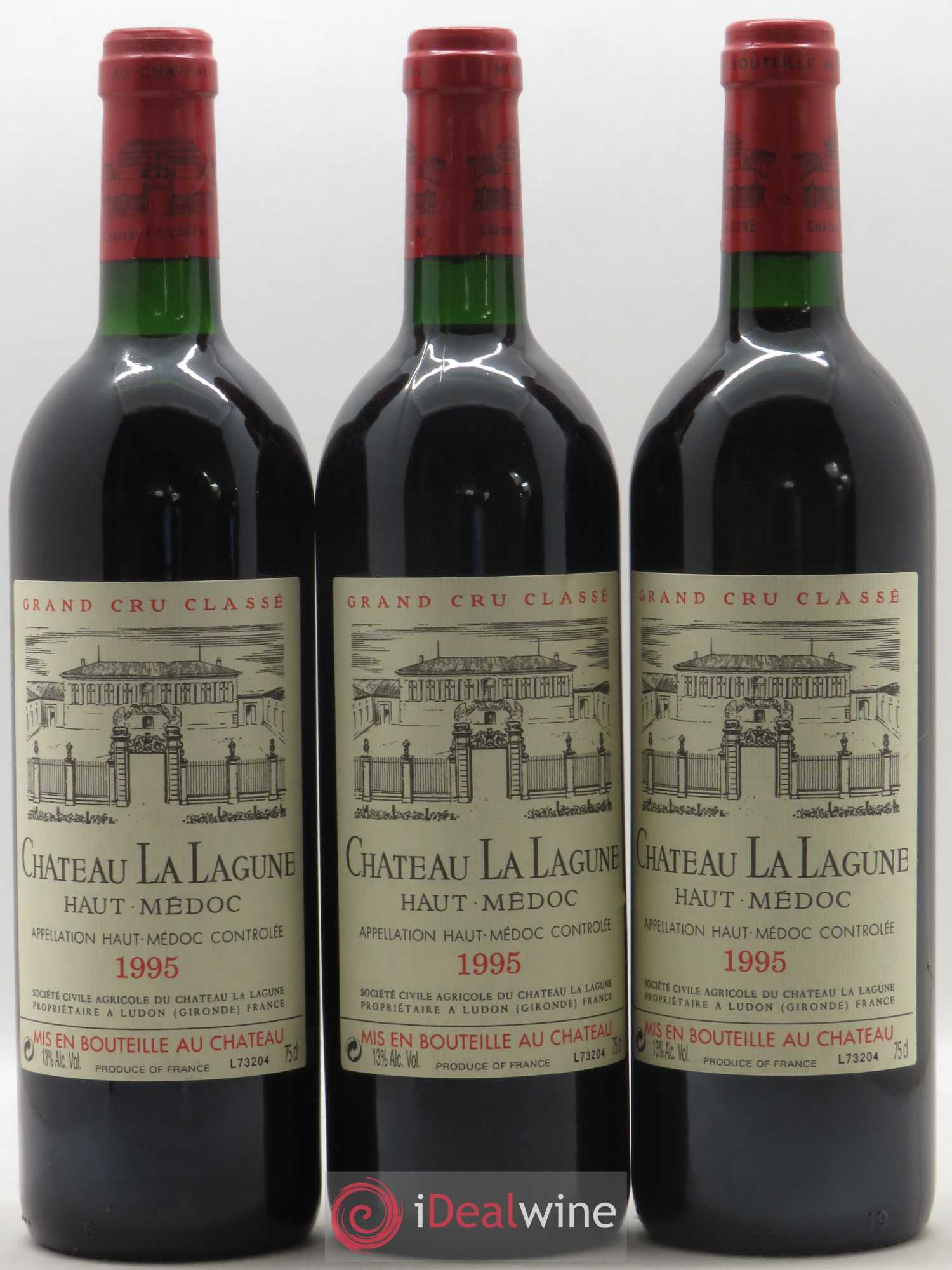 Château la Lagune 3ème Grand Cru Classé 1995 - Lot de 12 bouteilles - 4