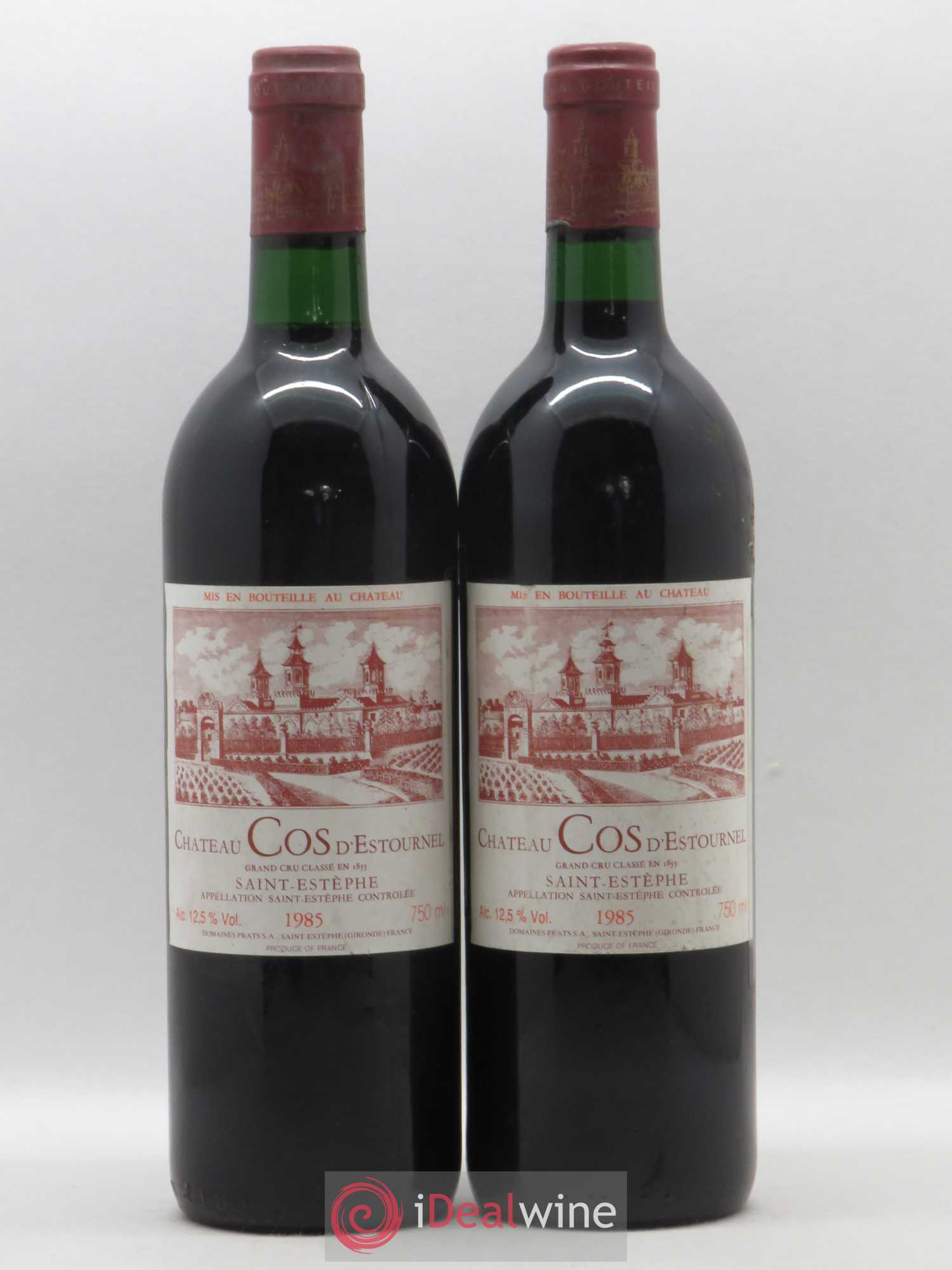 Cos d'Estournel 2ème Grand Cru Classé 1985 - Lot de 2 bouteilles - 0
