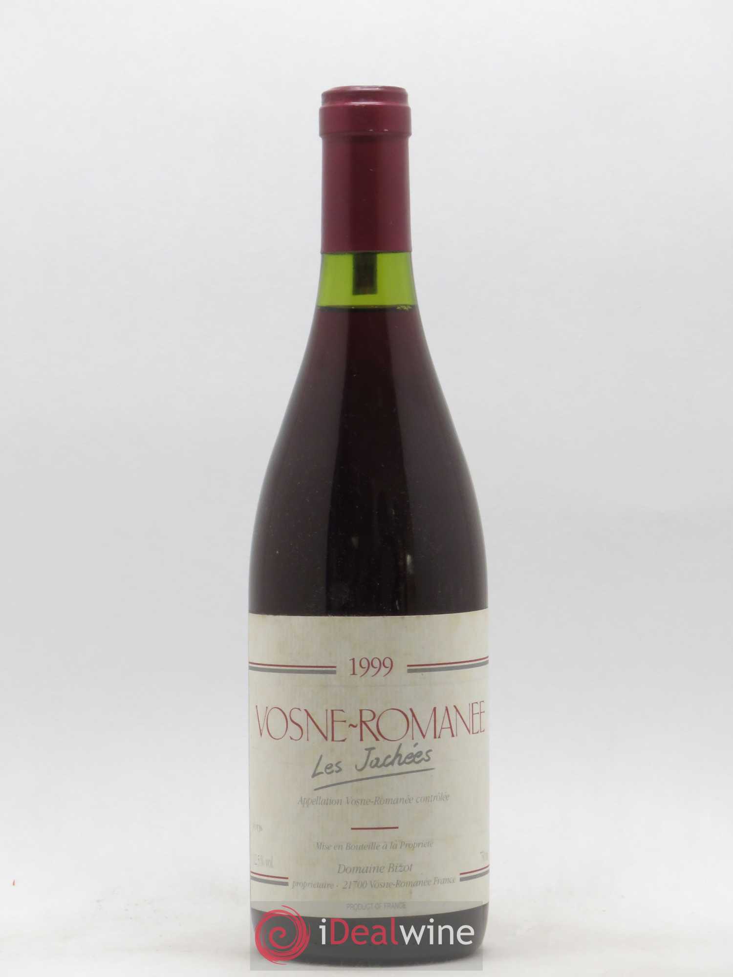 Vosne-Romanée Les Jachées Bizot (Domaine) 1999 - Lot de 1 bouteille - 0