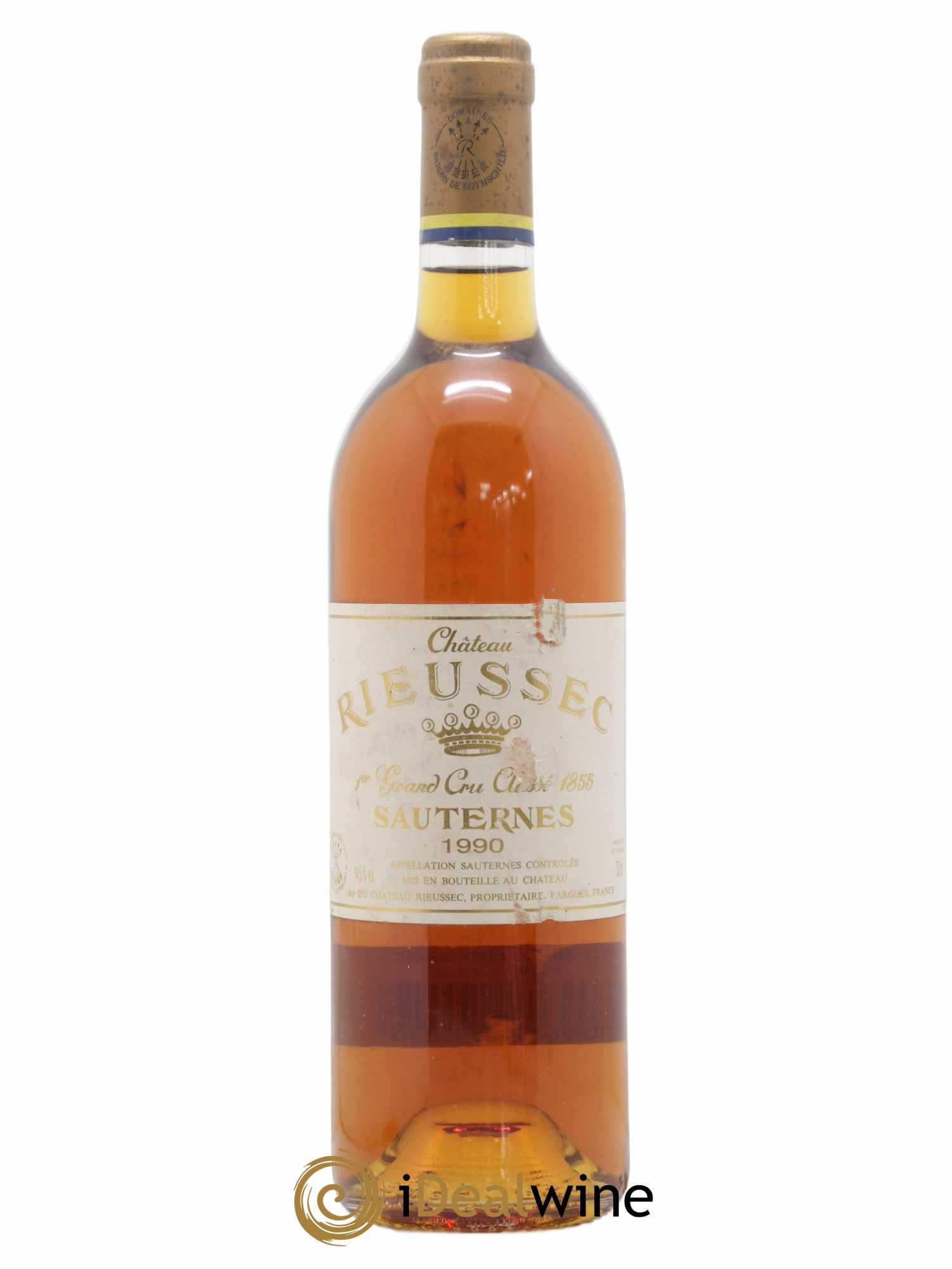 Château Rieussec 1er Grand Cru Classé 1990 - Lot of 1 bottle - 0