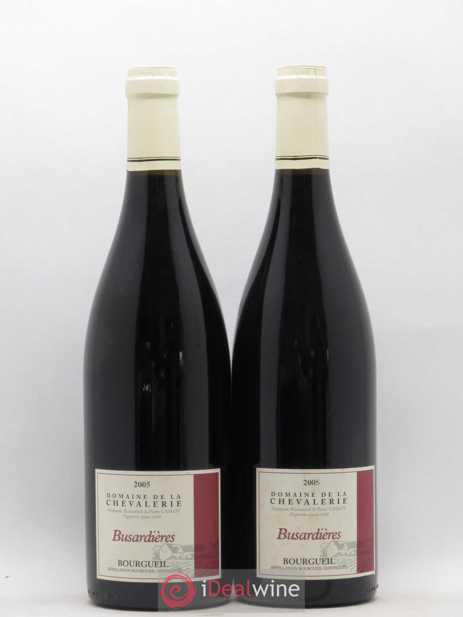 Bourgueil Busardières Domaine de la Chevalerie 2005 - Lot de 2 bouteilles - 0