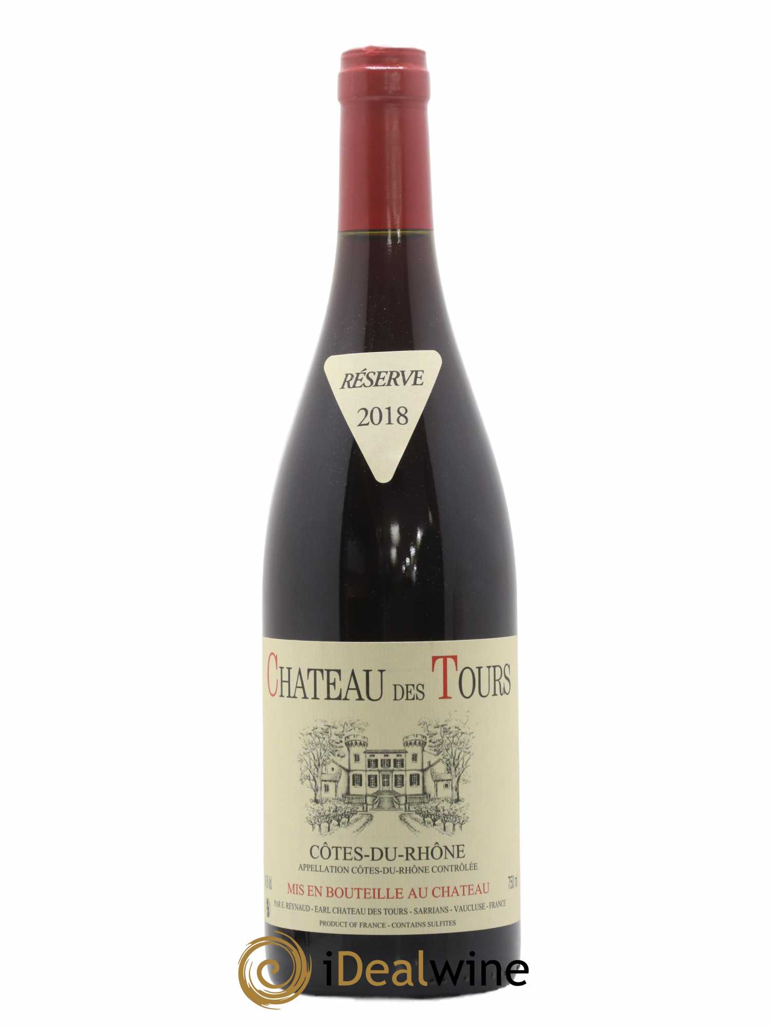Côtes-du-Rhône Château des Tours Emmanuel Reynaud 2018 - Lot de 1 bouteille - 0